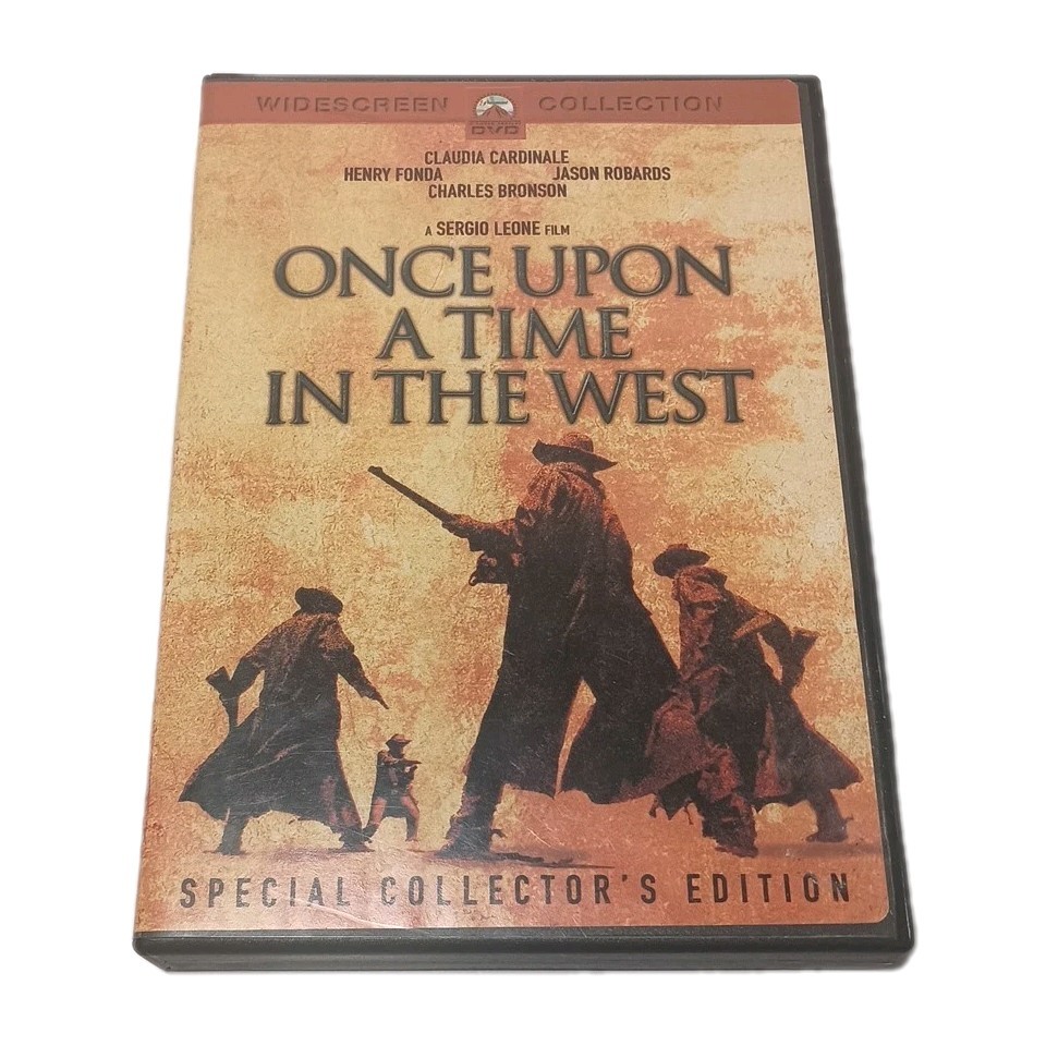 Once Upon A Time In The West 1969 Western Epic dvd Charles Bronson Sergio Leone