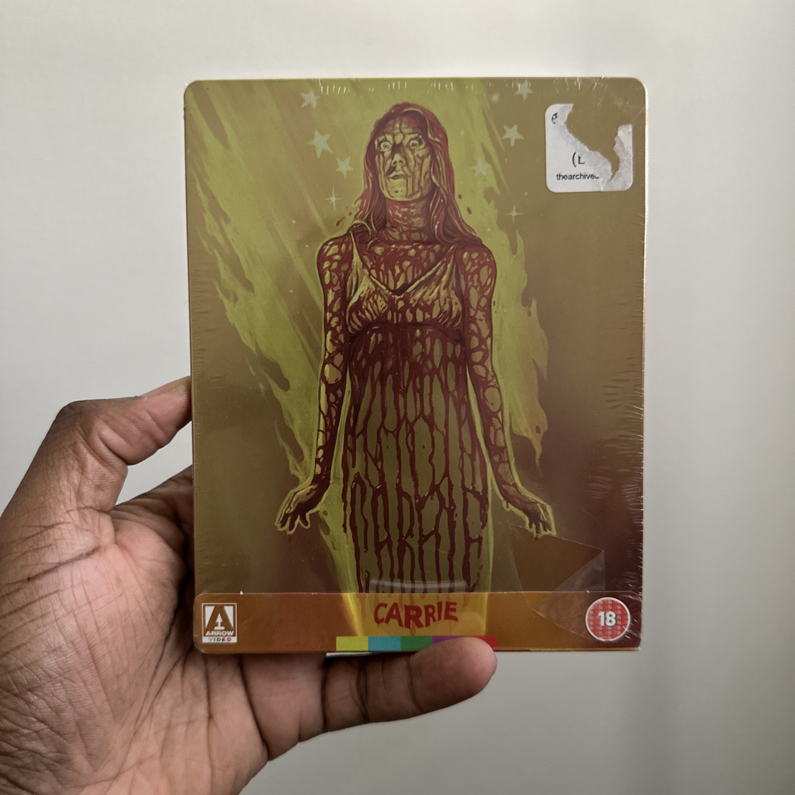 Carrie Steelbook (Blu-ray, Region B) Factory Sealed