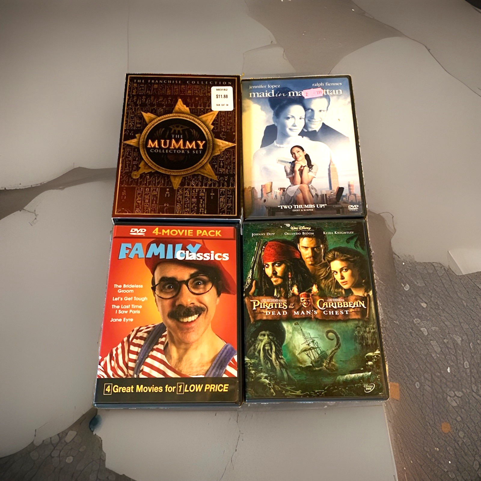 Pick Choose Your Own DVD Movies Lot Bulk Selection Discs Comedy Action Drama