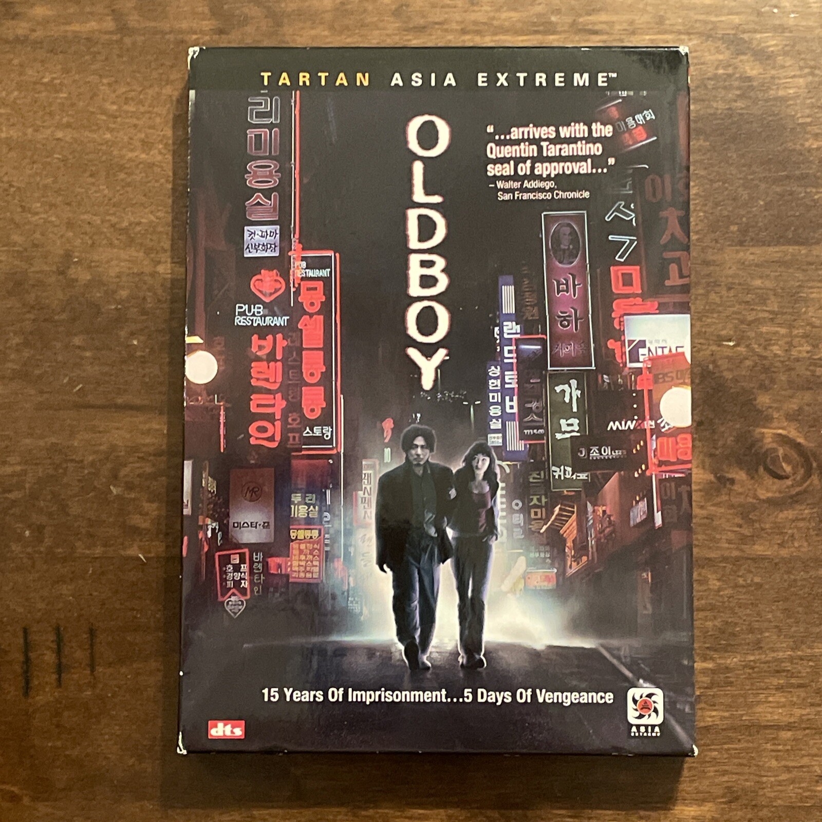 Oldboy (Tartan Asia Extreme DVD, 2005) RARE OOP Choi Min-Sik with Slipcover