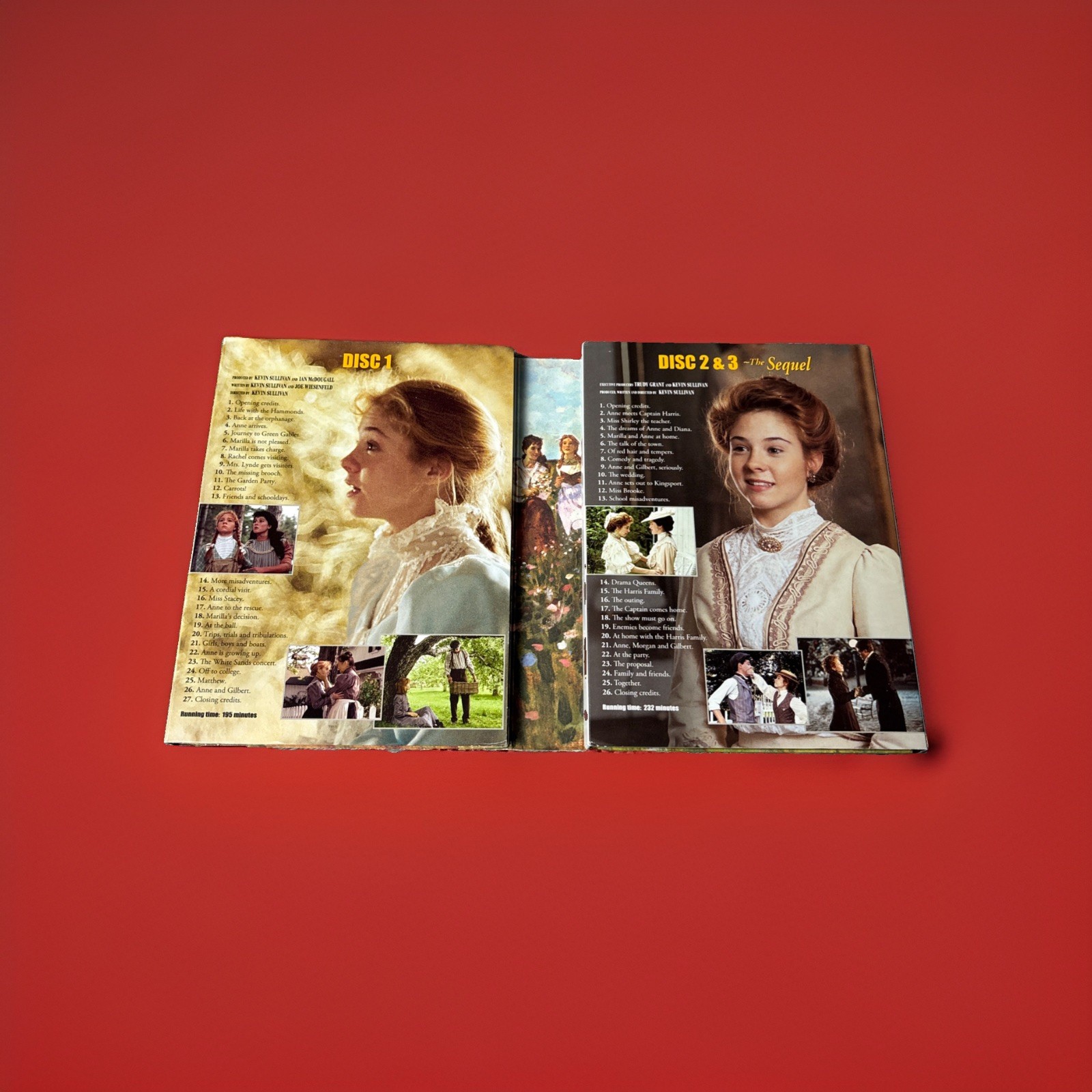 Anne of Green Gables Collector’s Edition DVD Box Set w/Booklet – Excellent! Rare