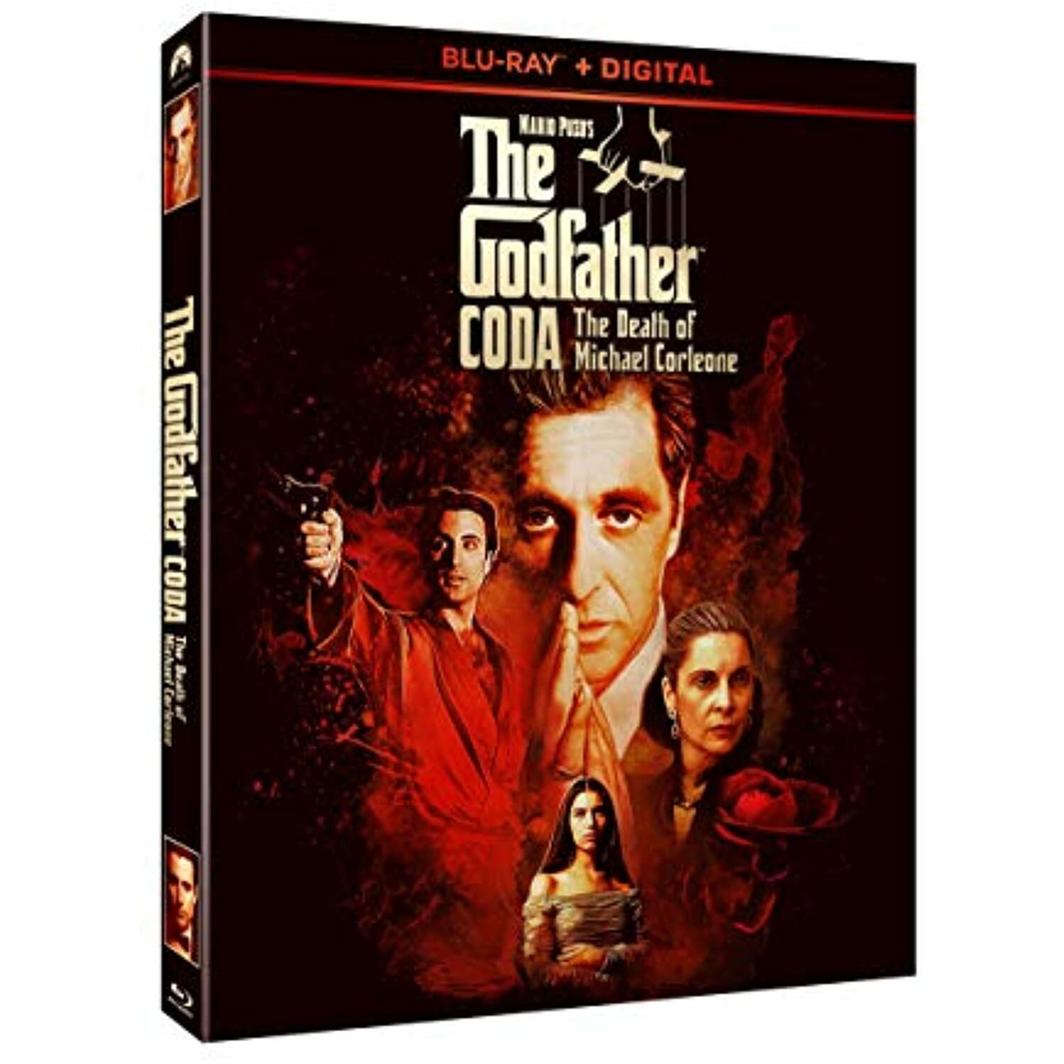 The Godfather Coda The Death of Michael Corleone (Blu-ray + Digital) NEW