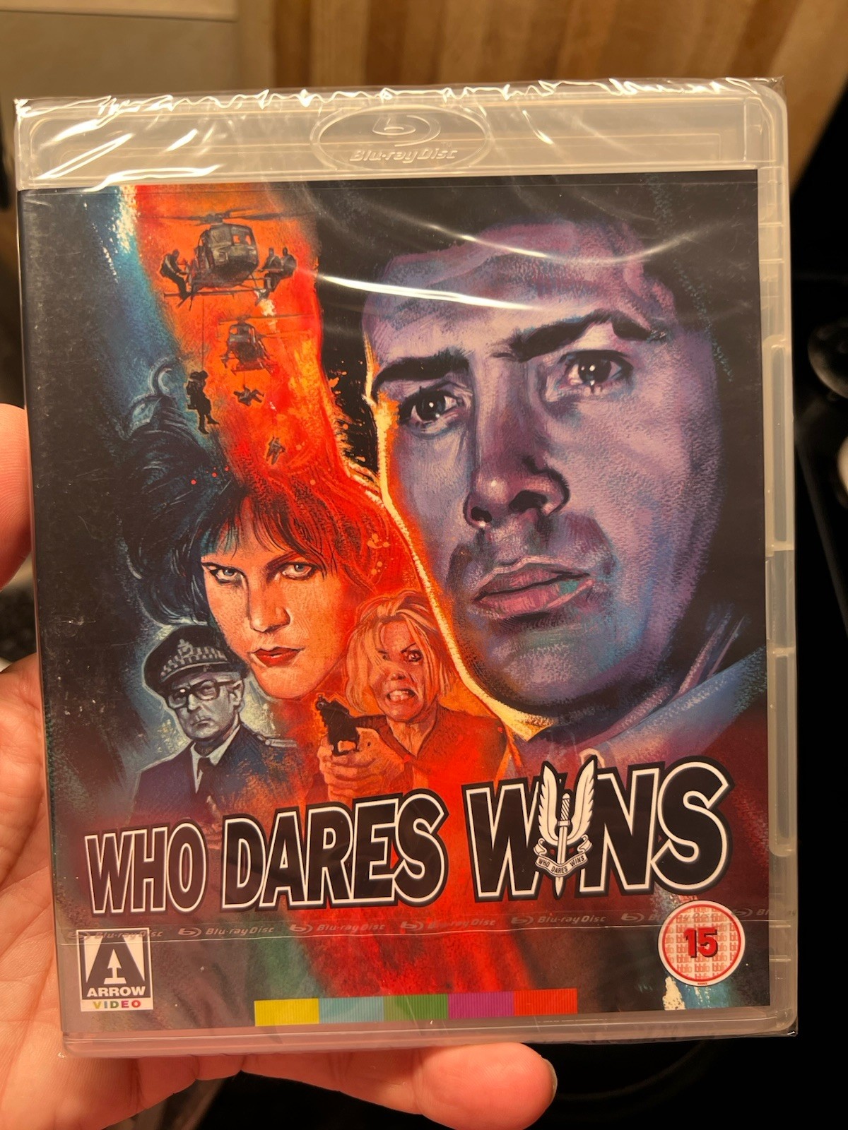 Who Dares Wins (1982) Blu-ray-Arrow Video UK-Region B-RARE🔥 New Sealed⚠️