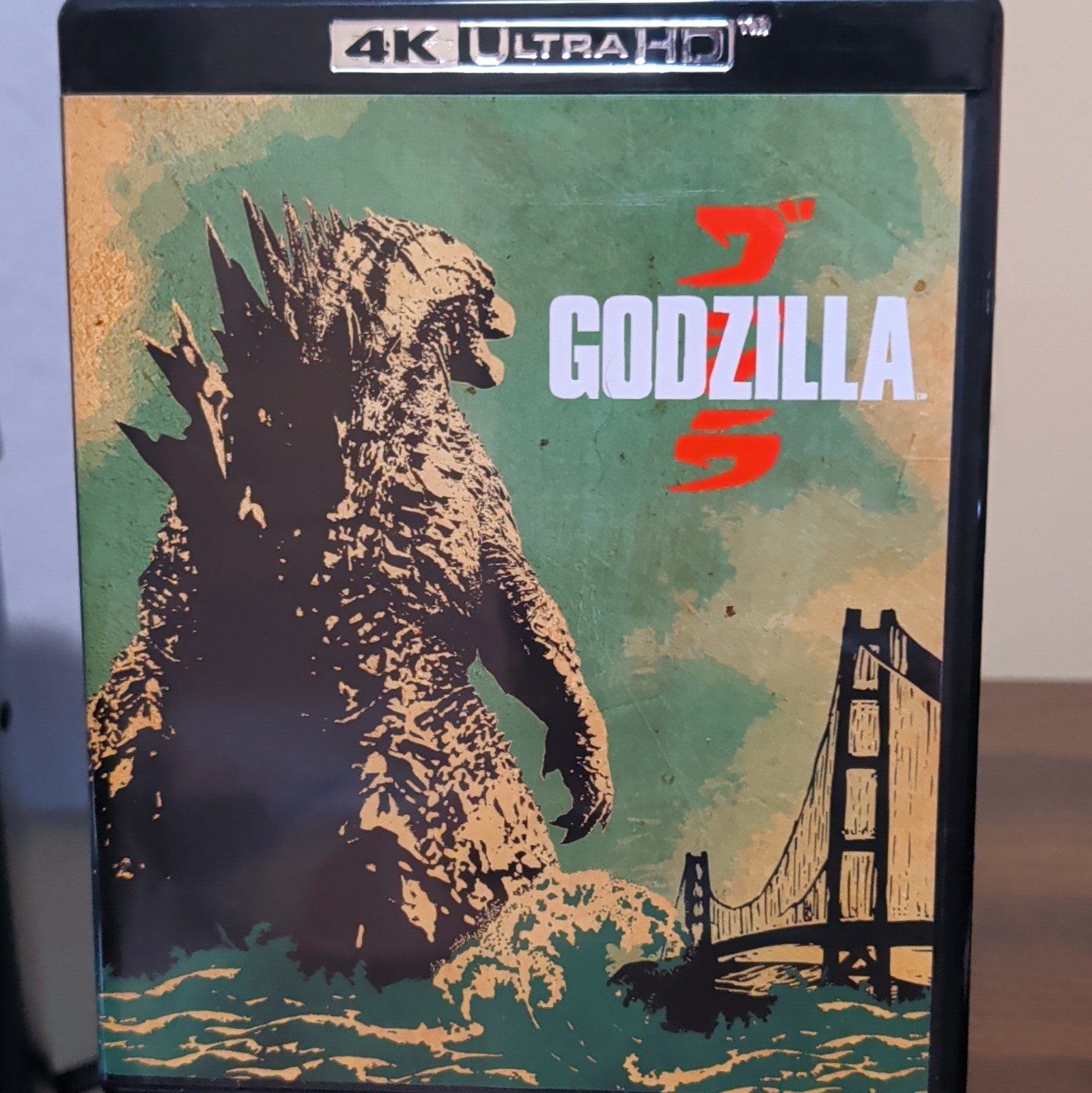 Warner Bros. Godzilla 4K UHD Movie 2014 Gareth Edwards PG-13 Subtitles