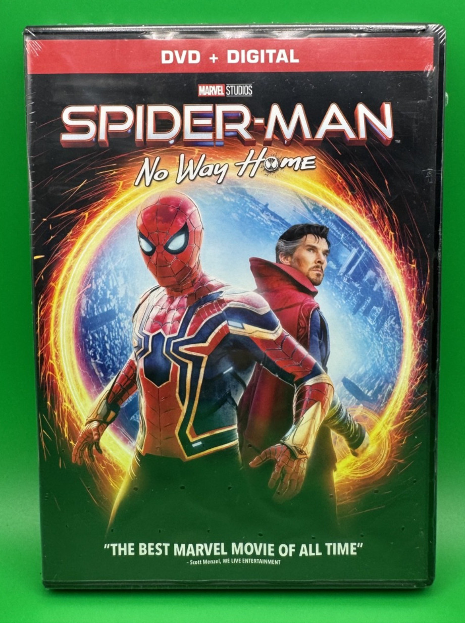 Spider-Man: No Way Home (DVD, 2021)