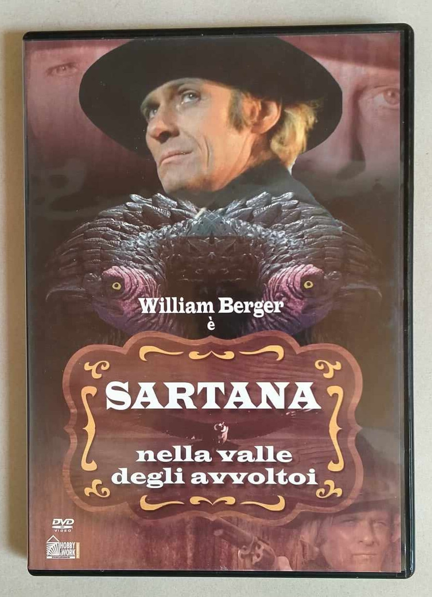 Sartana nella Valle degli Avvoltoi / Sartana in the Valley of Death 1970 DVD H&W