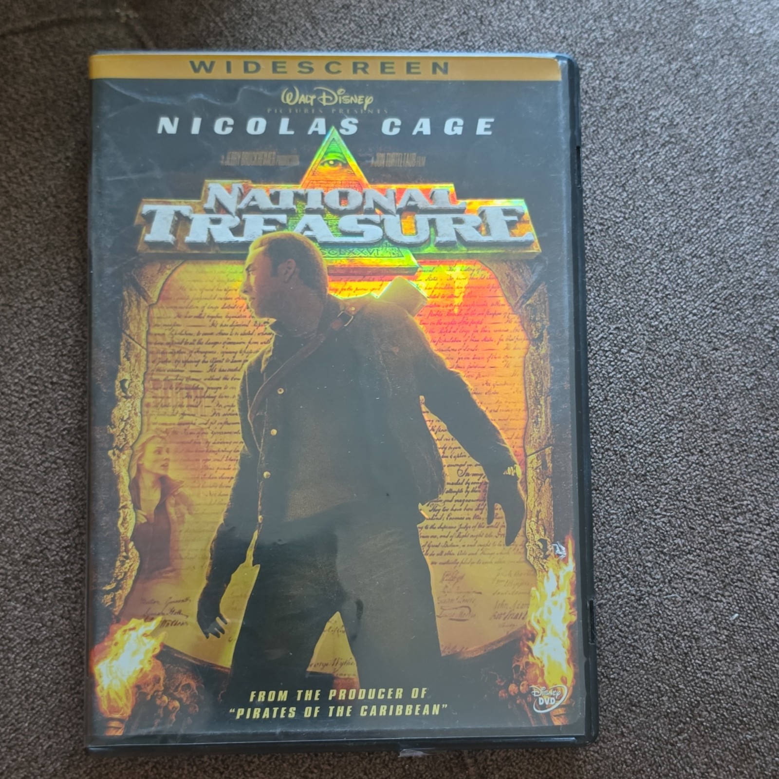 Walt Disney National Treasure (2005) PG DVD Widescreen Book Included Cage
