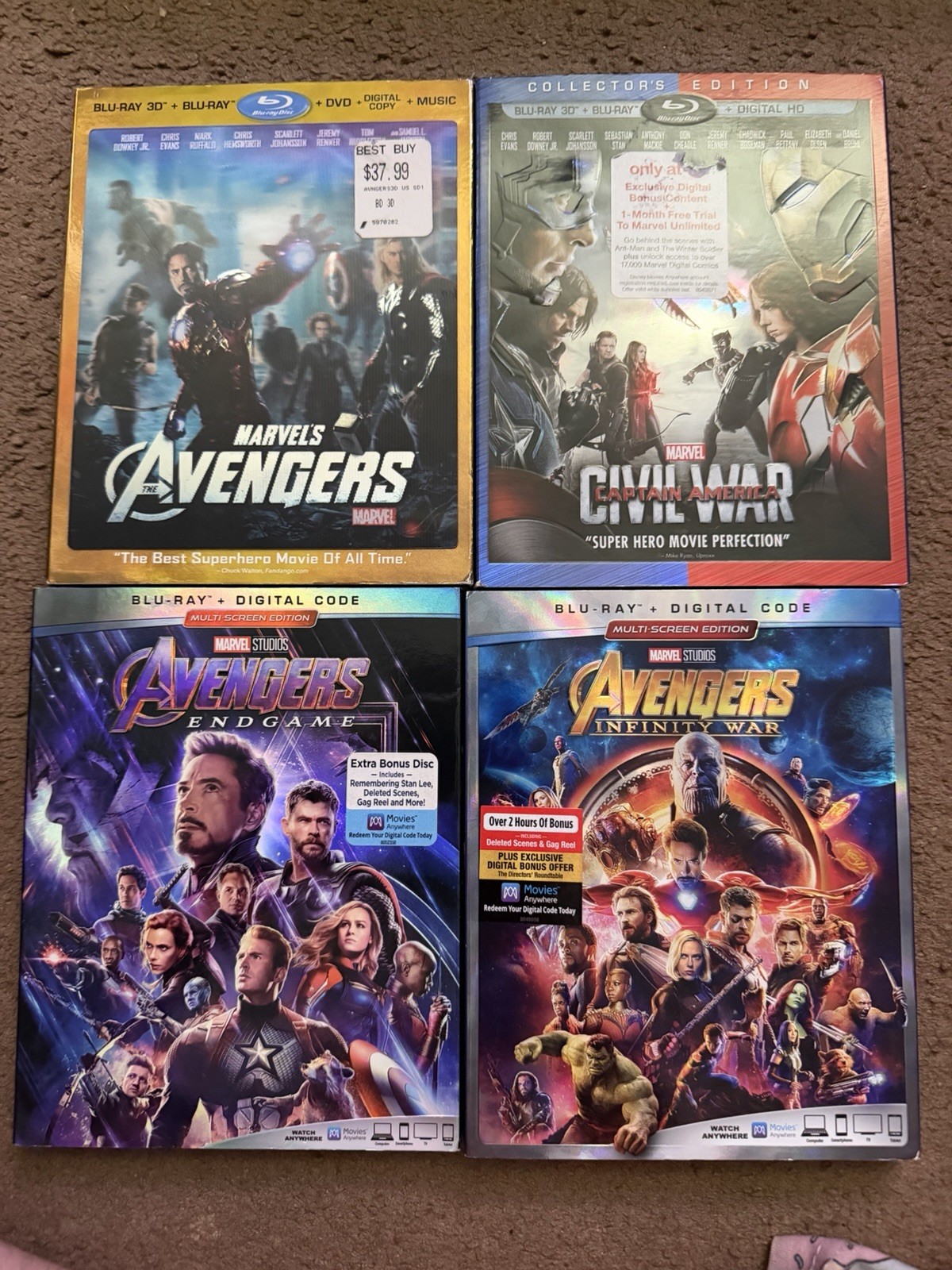 Marvel MCU Lot