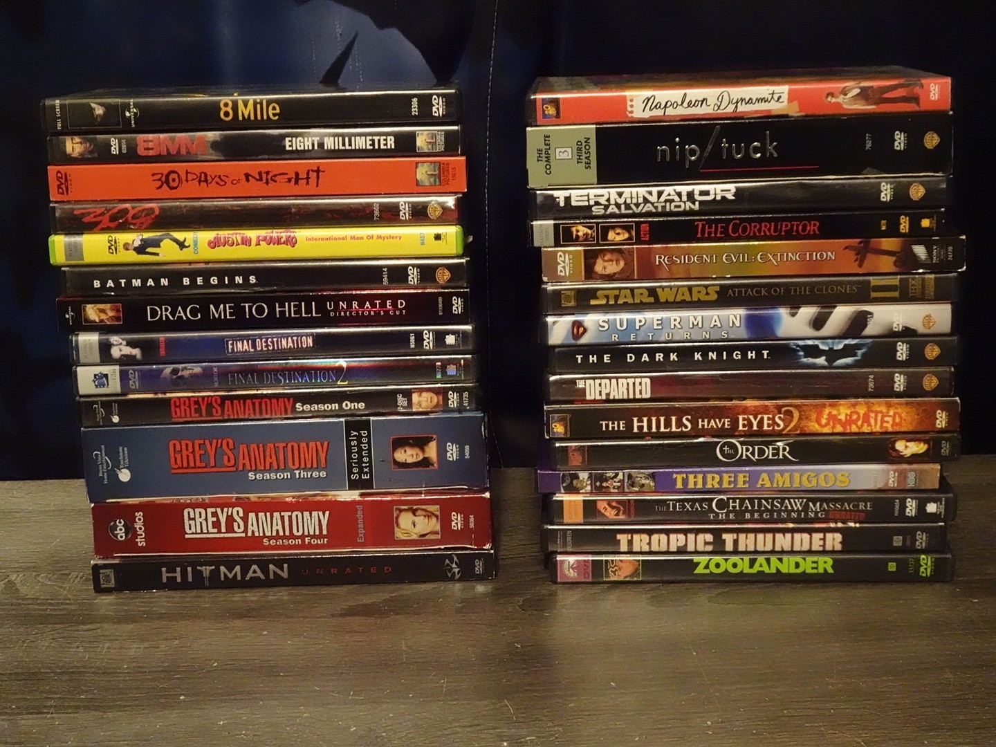 Lot Of 29 DVDs Movies, TV Shows, Various Genres, Horror, Comedy, Action & more