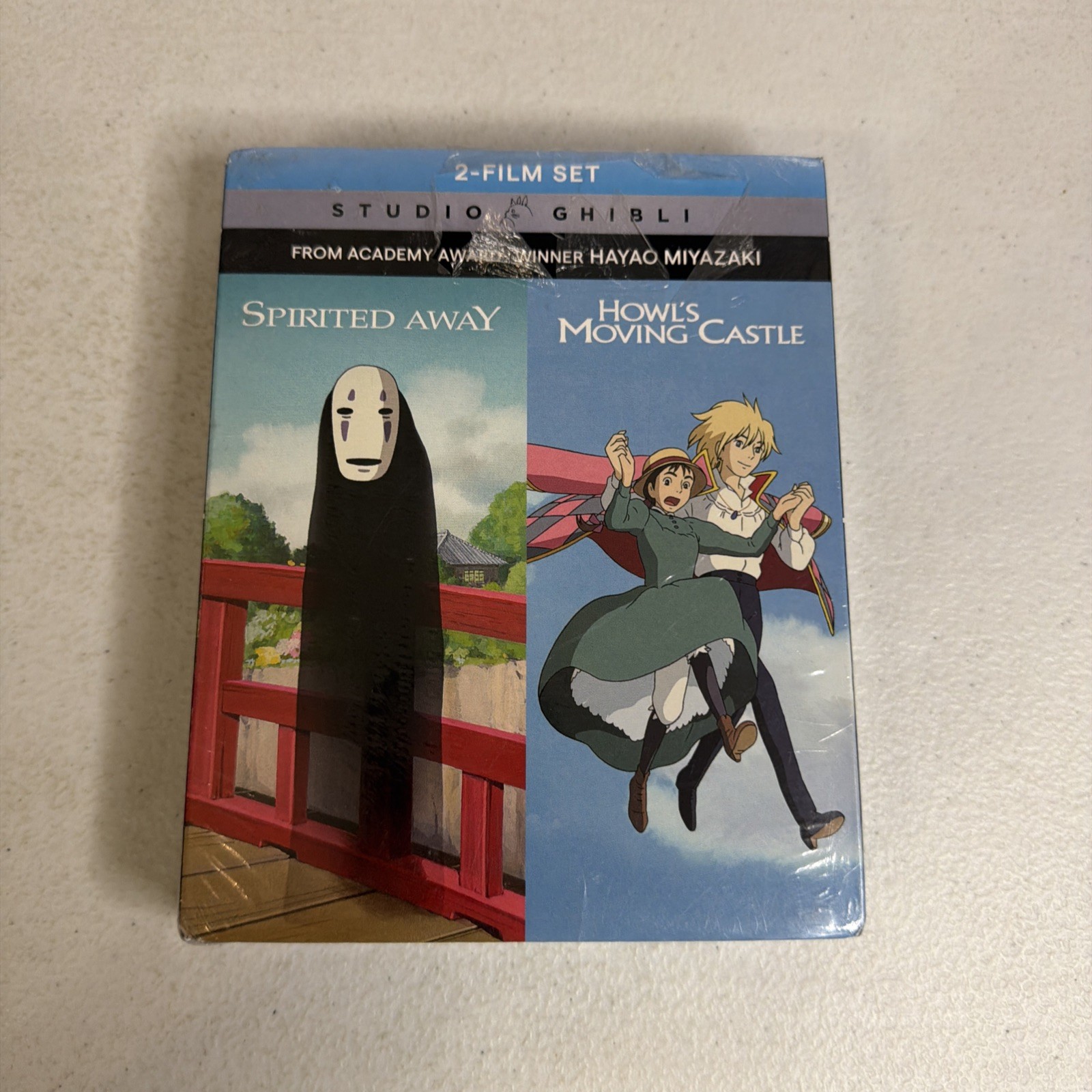 Studio Ghibli-Spirited Away/Howl’s Moving Castle (Blu-ray + DVD 2005) NEW