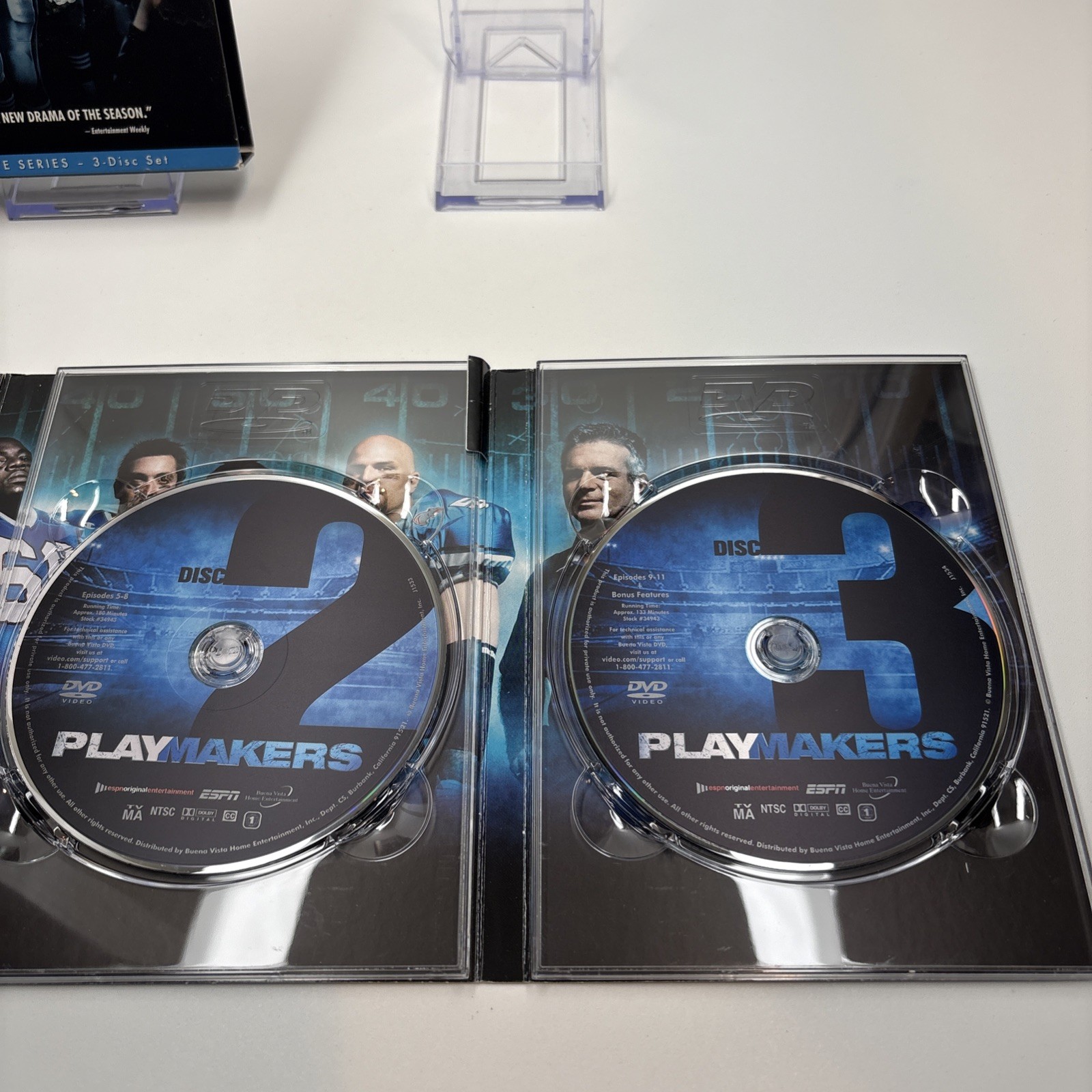 Playmakers The Complete Series DVD Box Set 3 Disc Collection ESPN Football TV MA