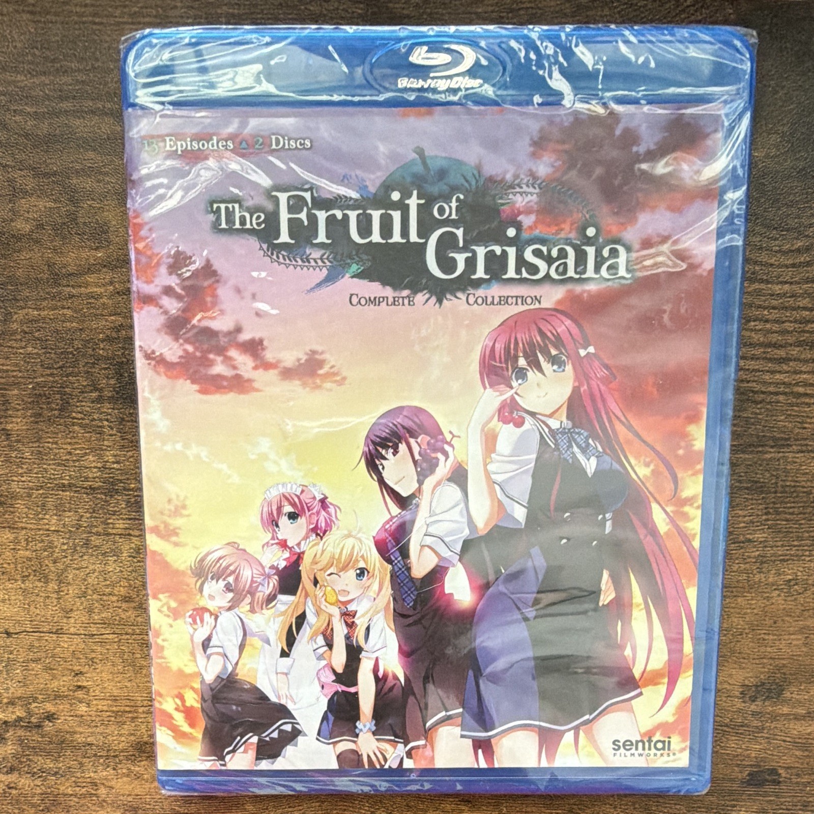 SEALED! Sentai Filmworks The Fruit of Grisaia Complete Collection Blu-ray
