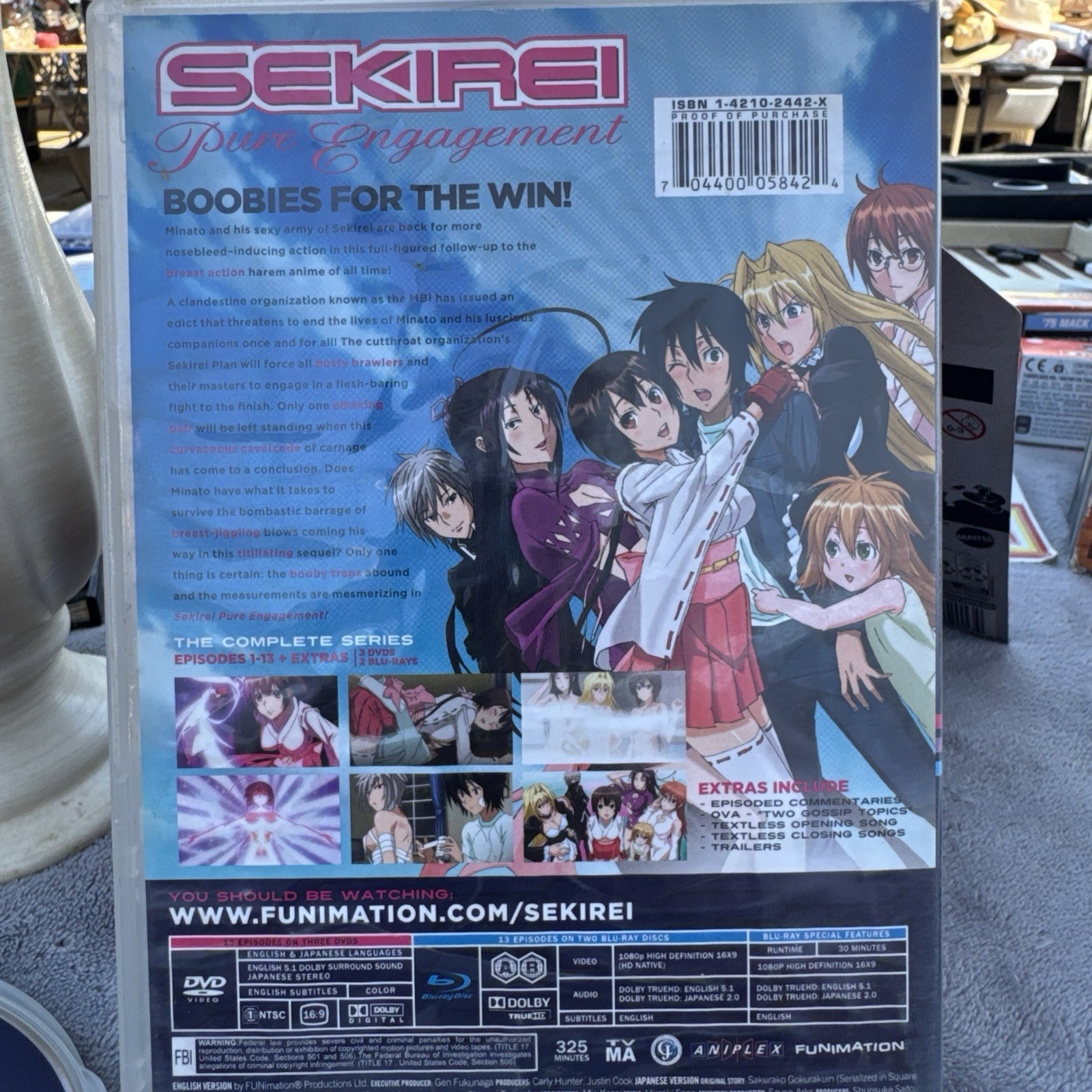 Sekirei Pure Engagement Complete Series Season 2 Blu-ray/3 DVD Boxed Set