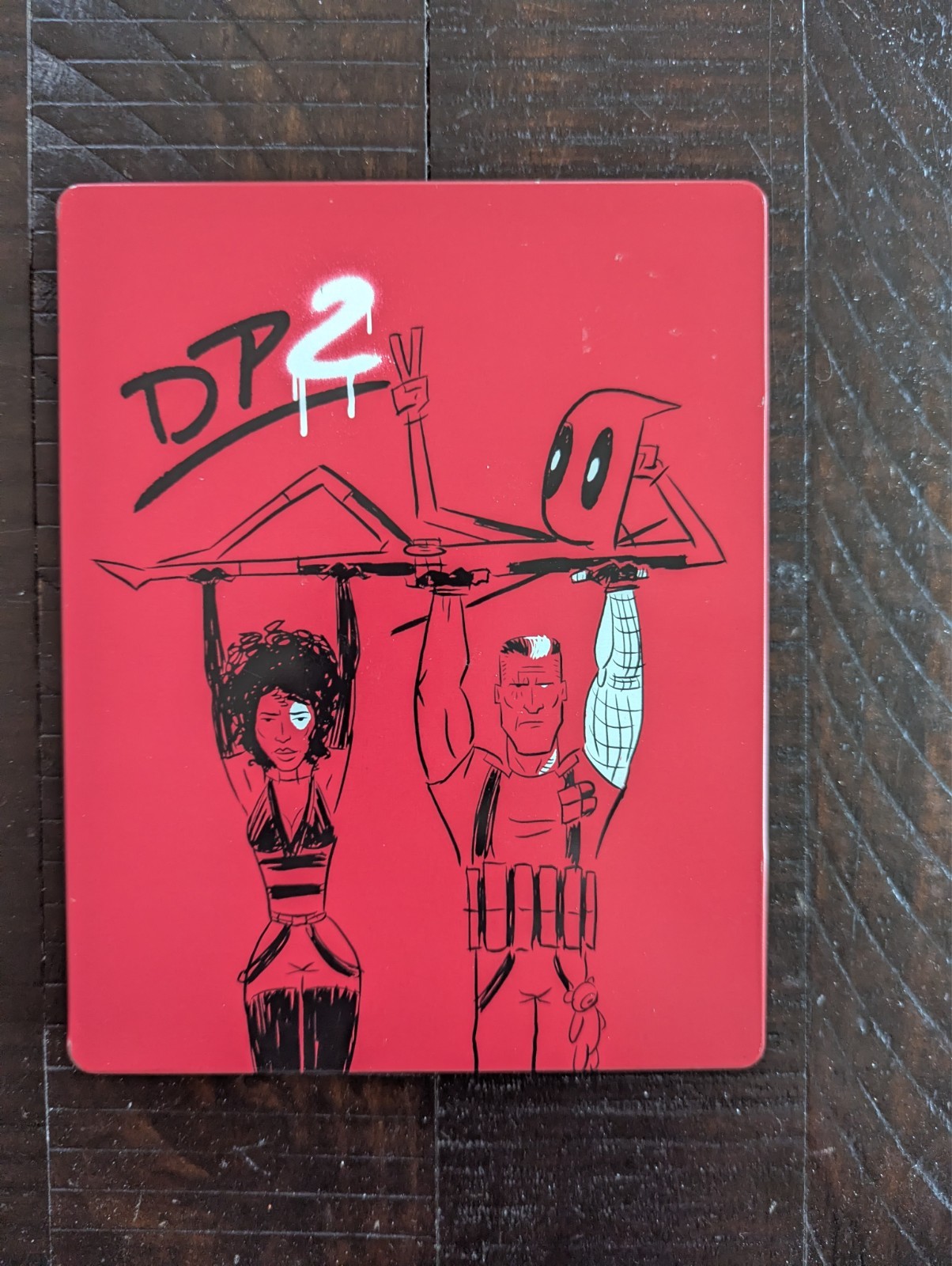 Deadpool 2 Steelbook BLU-RAY Out of Print RARE 2-Disc w/ Super Duper Cut OOP