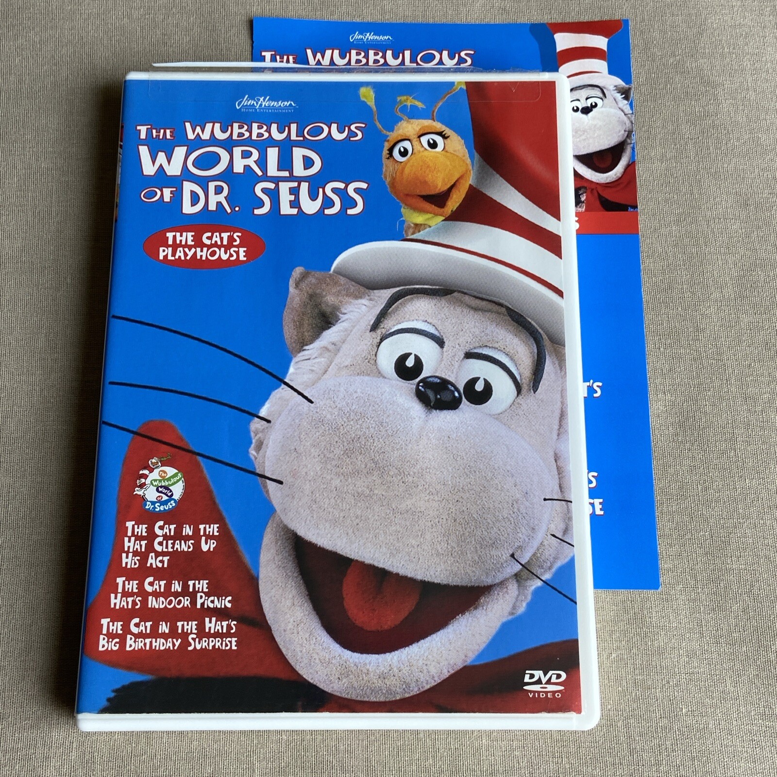 The Wubbulous World of Dr. Seuss Cats Playhouse (DVD 1998 Guide 3 Ep) Jim Henson