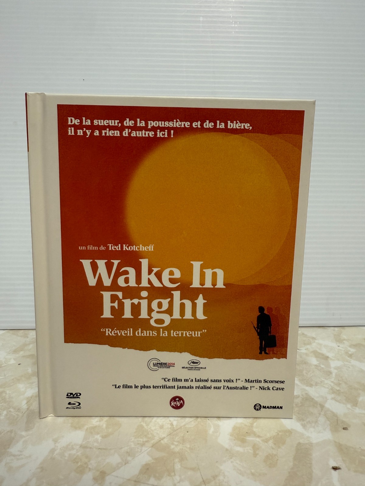 Wake In Fright aka «Outback» (1971) Blu Ray + DVD Digibook France Wild Side