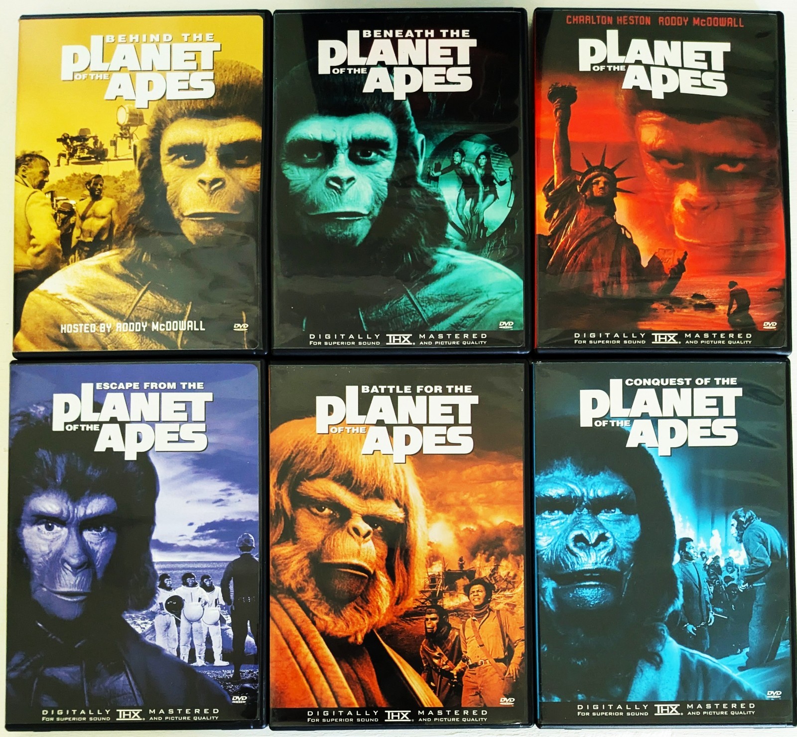 Planet of the Apes: The Evolution DVD Set w/All Inserts – Excellent Condition!