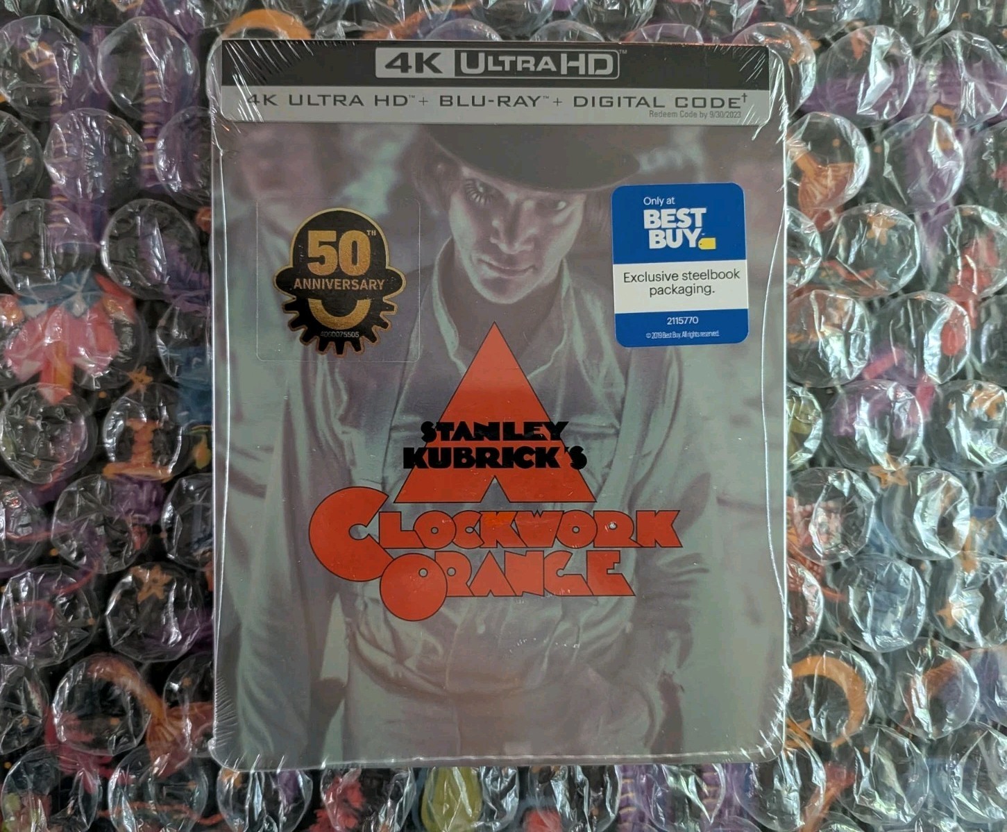 A Clockwork Orange 4K UHD + Blu-ray Steelbook Best Buy Limited Edition SEALED