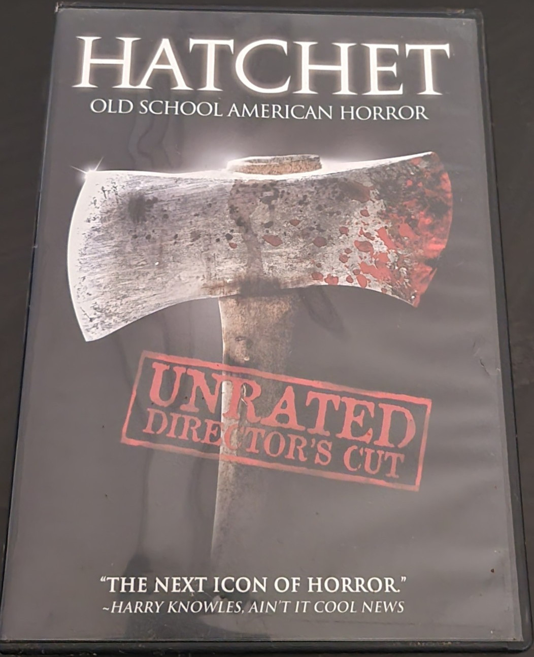 Hatchet DVD (2007) Unrated Director’s Cut Widescreen Horror NR 84 min