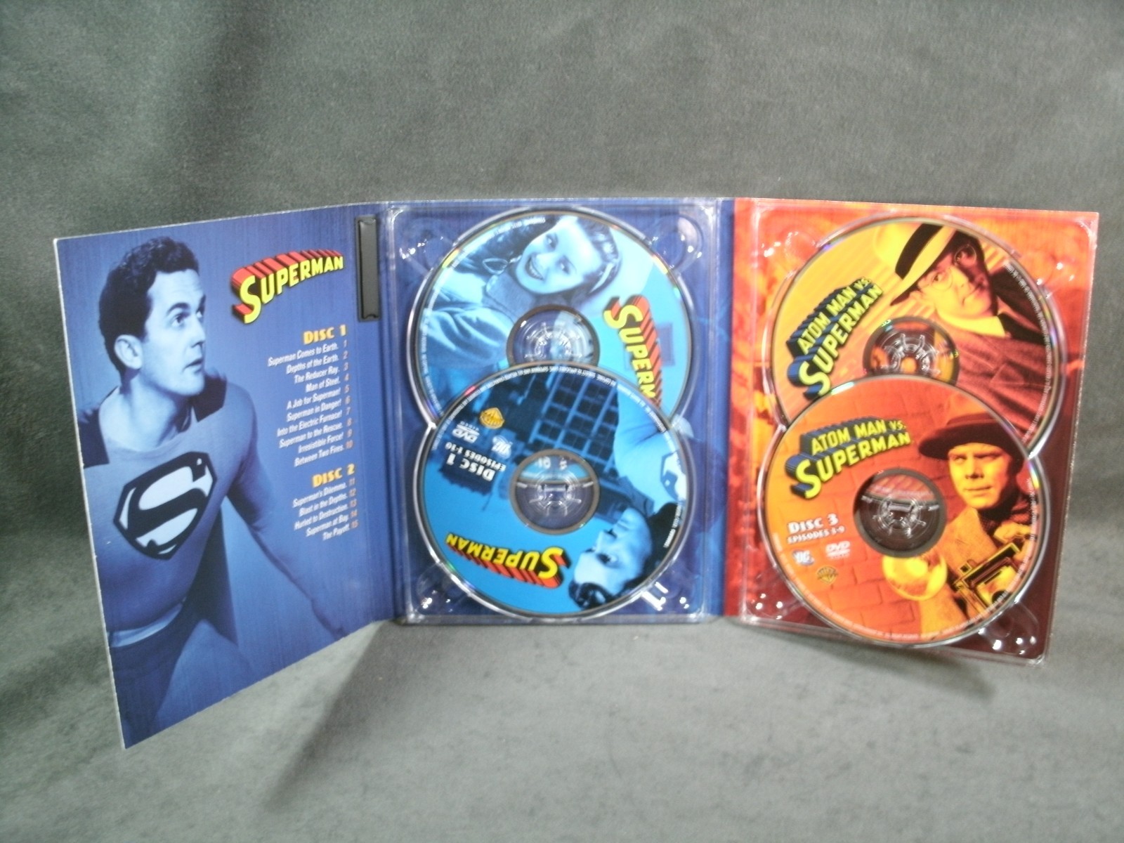 Superman The Theatrical Serials Collection TV Series DVD 4-Disc Set