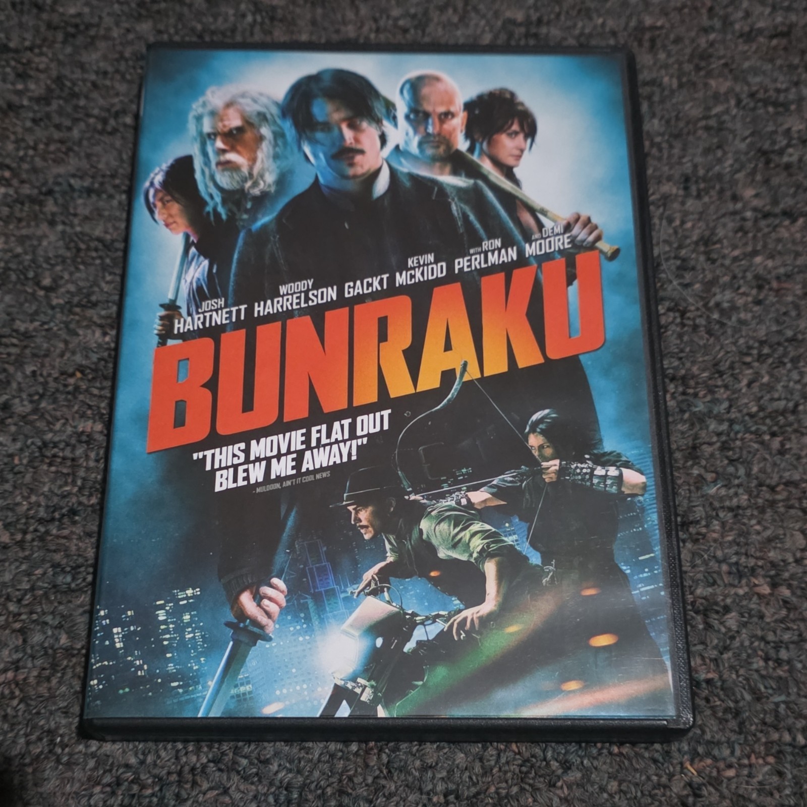 Arc Entertainment Bunraku (DVD, 2011) R Action/Drama 125 min Hartnett Harrelson