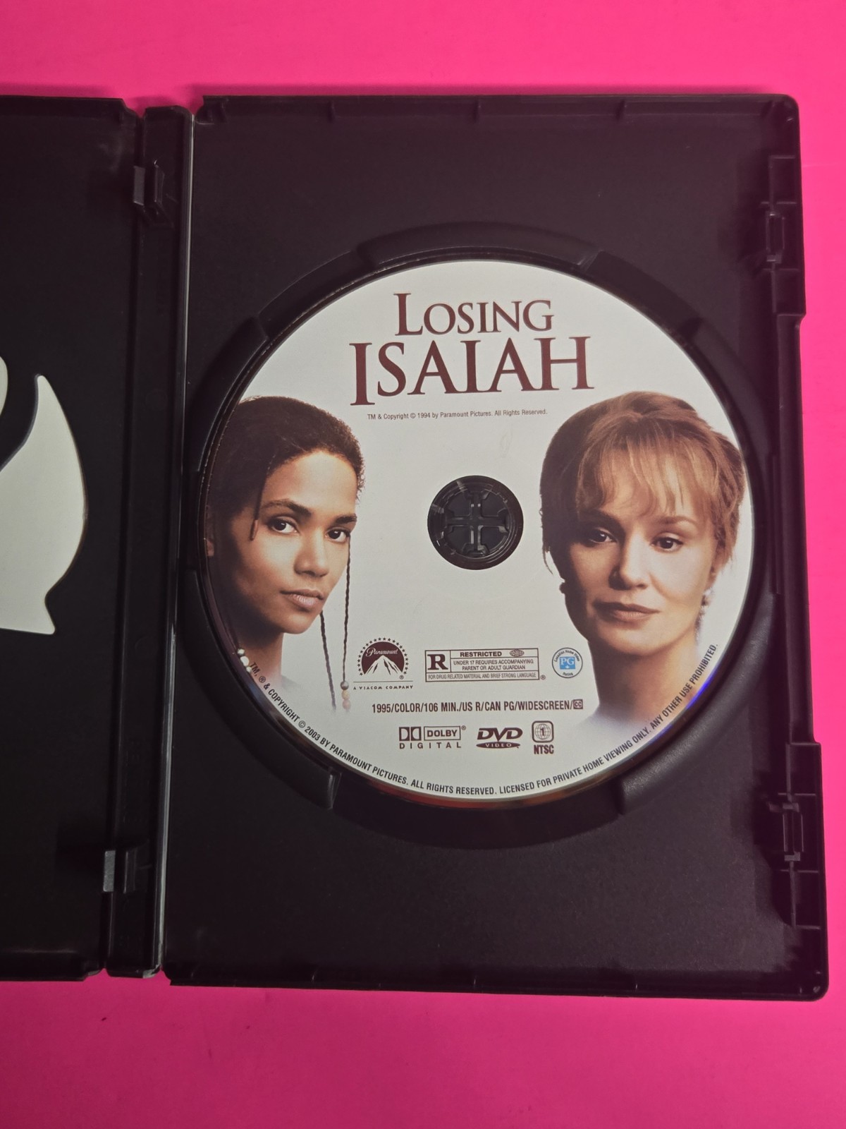 Losing Isaiah DVD 1995 Drama Widescreen, Halle Berry, Jessica Lange
