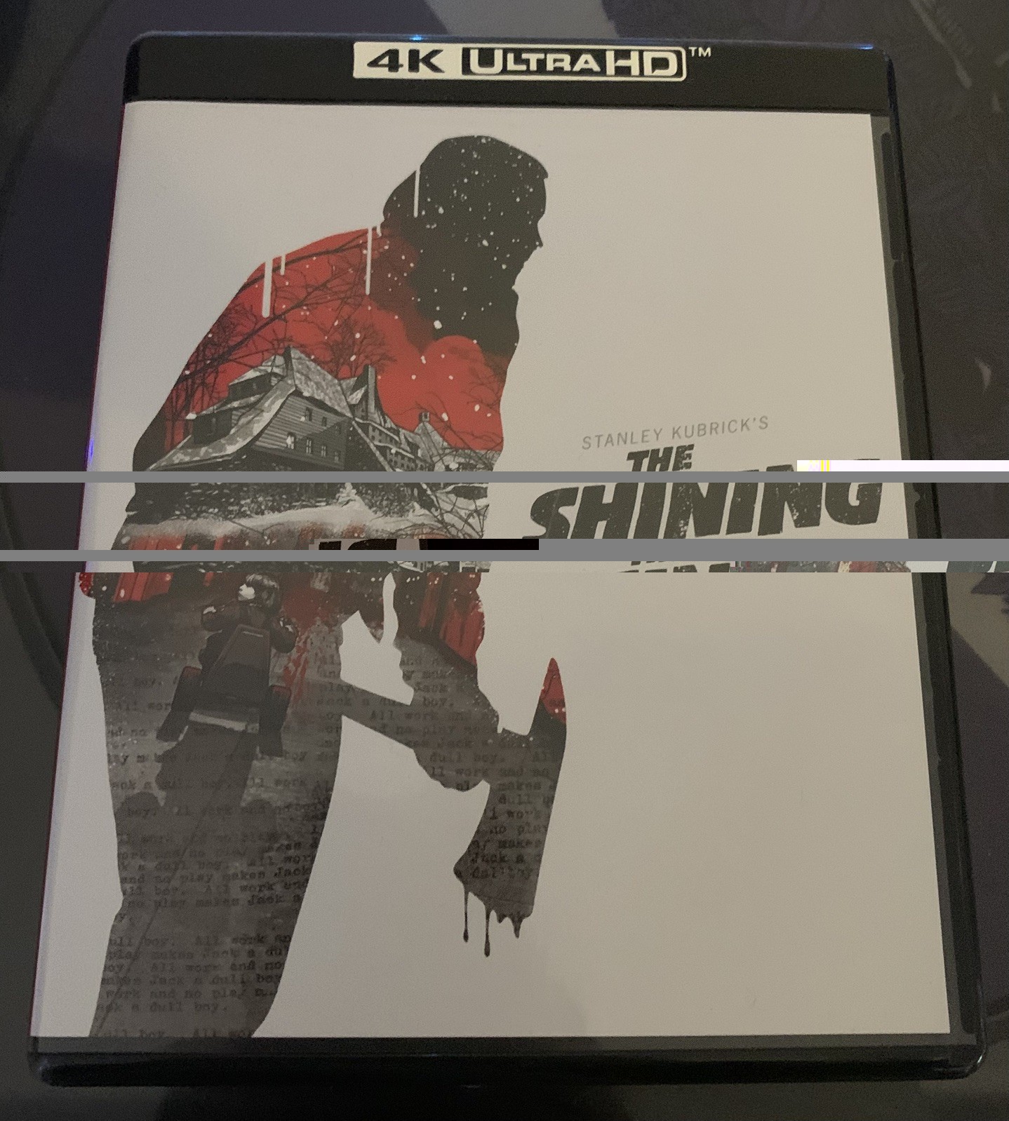 The Shining (4k UHD / Blu-ray) Stanley Kubrick / Slipcover/ Like New