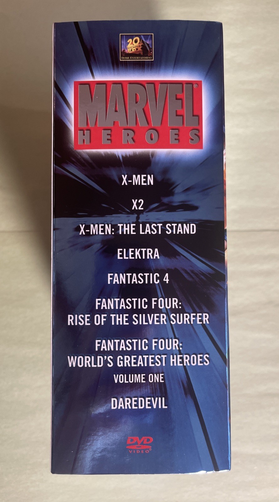 Marvel Heroes DVD – 9 DVD Box Set X-Men/Fantastic Four/Elektra/Collectibles +5