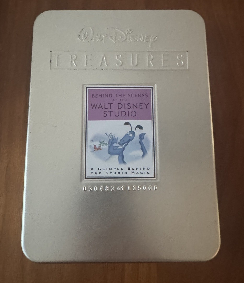 Walt Disney Treasures Behind the Scenes at Studios￼- Tin Case 2-Disc Set DVD