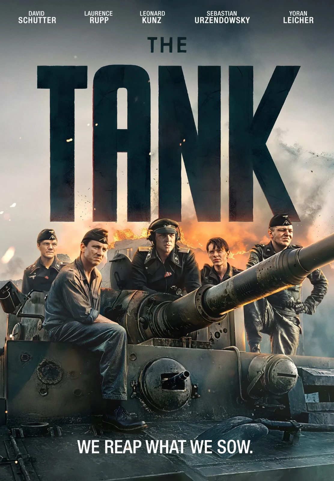 The Tank (2025) / Der Tiger DVD War Drama Region Free/German Audio with Eng.sub.