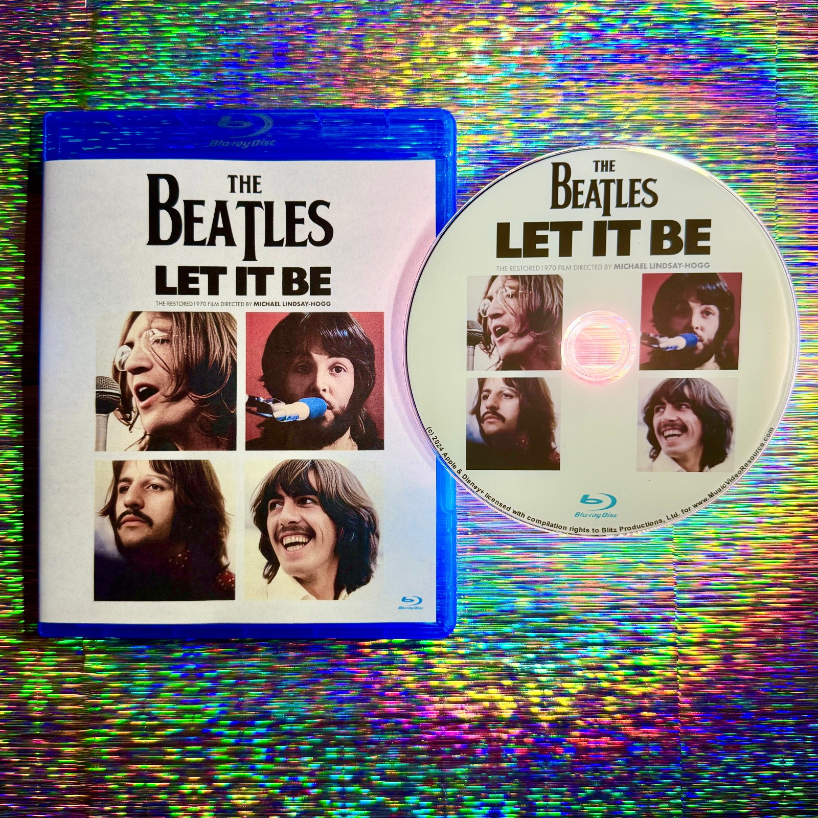 The Beatles LET IT BE 2024 RESTORED REMASTERED BLU-RAY REGION FREE NEW SEALED