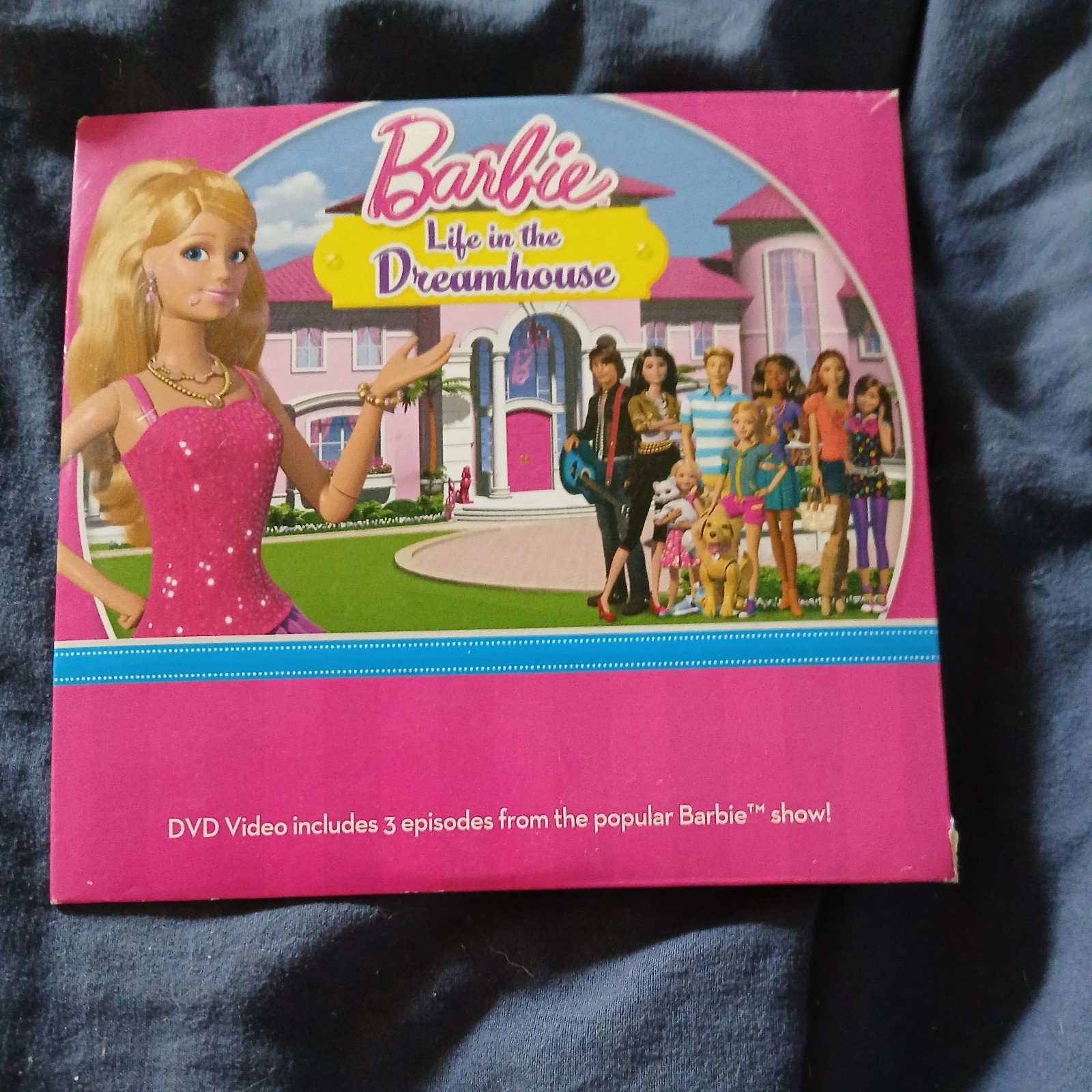 Mattel Barbie Life In The Dreamhouse 3 Episode DVD w/ Cardboard Sleeve 2014