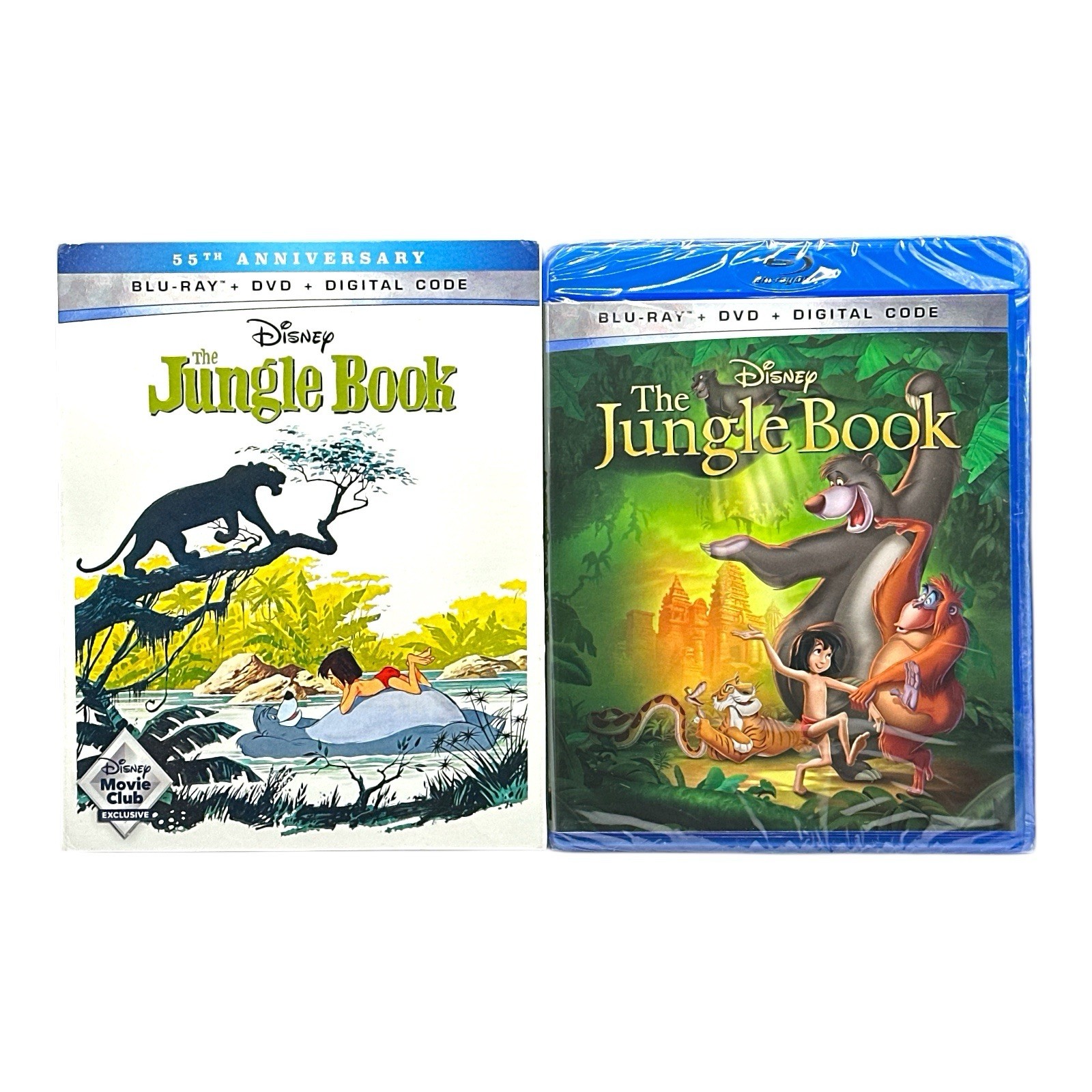 The Jungle Book (Blu-ray, 1967) 55th Anniversary Edition (BUY 2 GET 1 FREE) NEW!