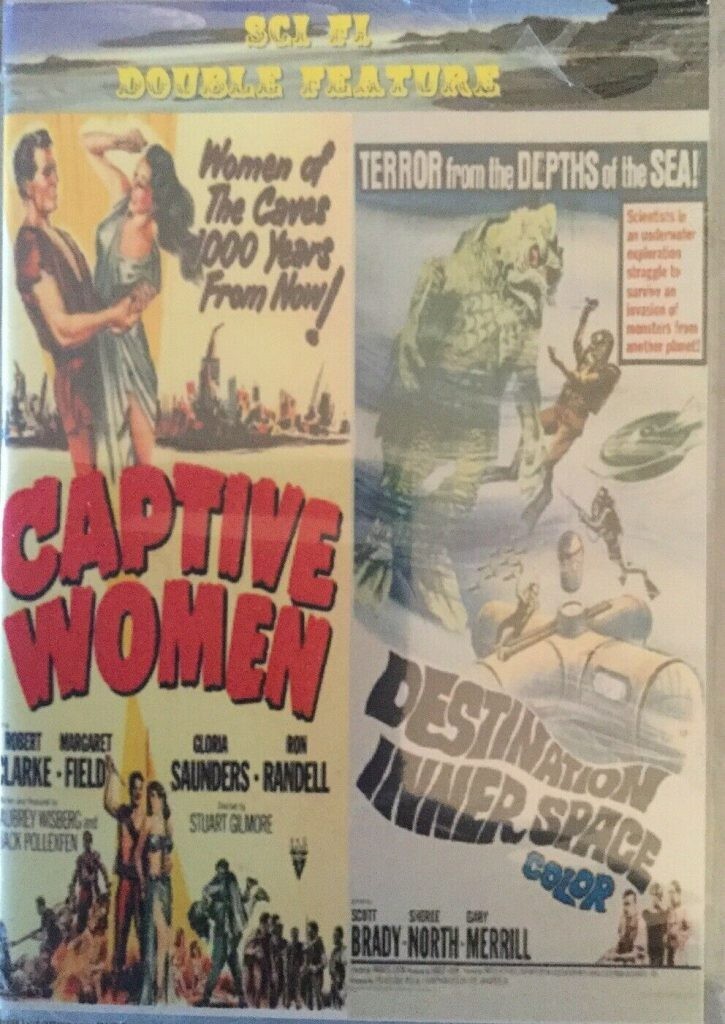 Captive Women/Destination Inner Space New DVD Read Description