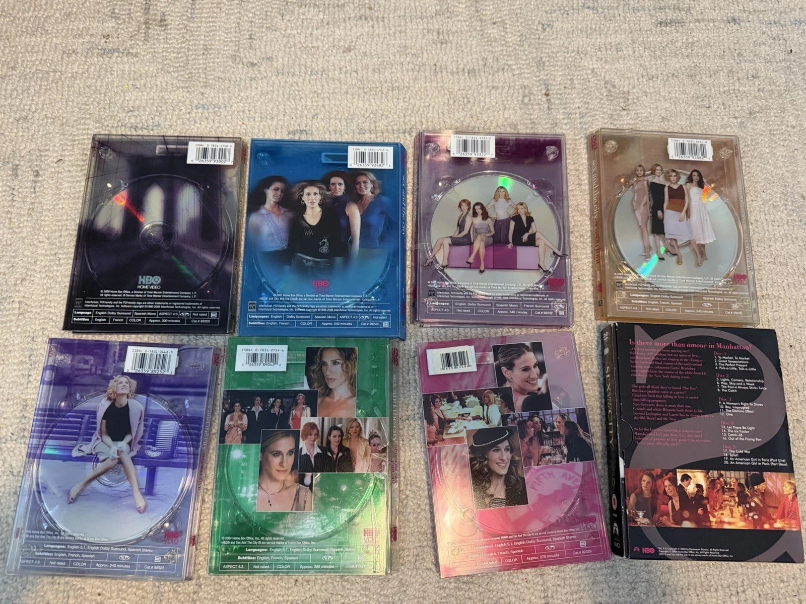 HBO Home Video Sex and the City Seasons 1-6