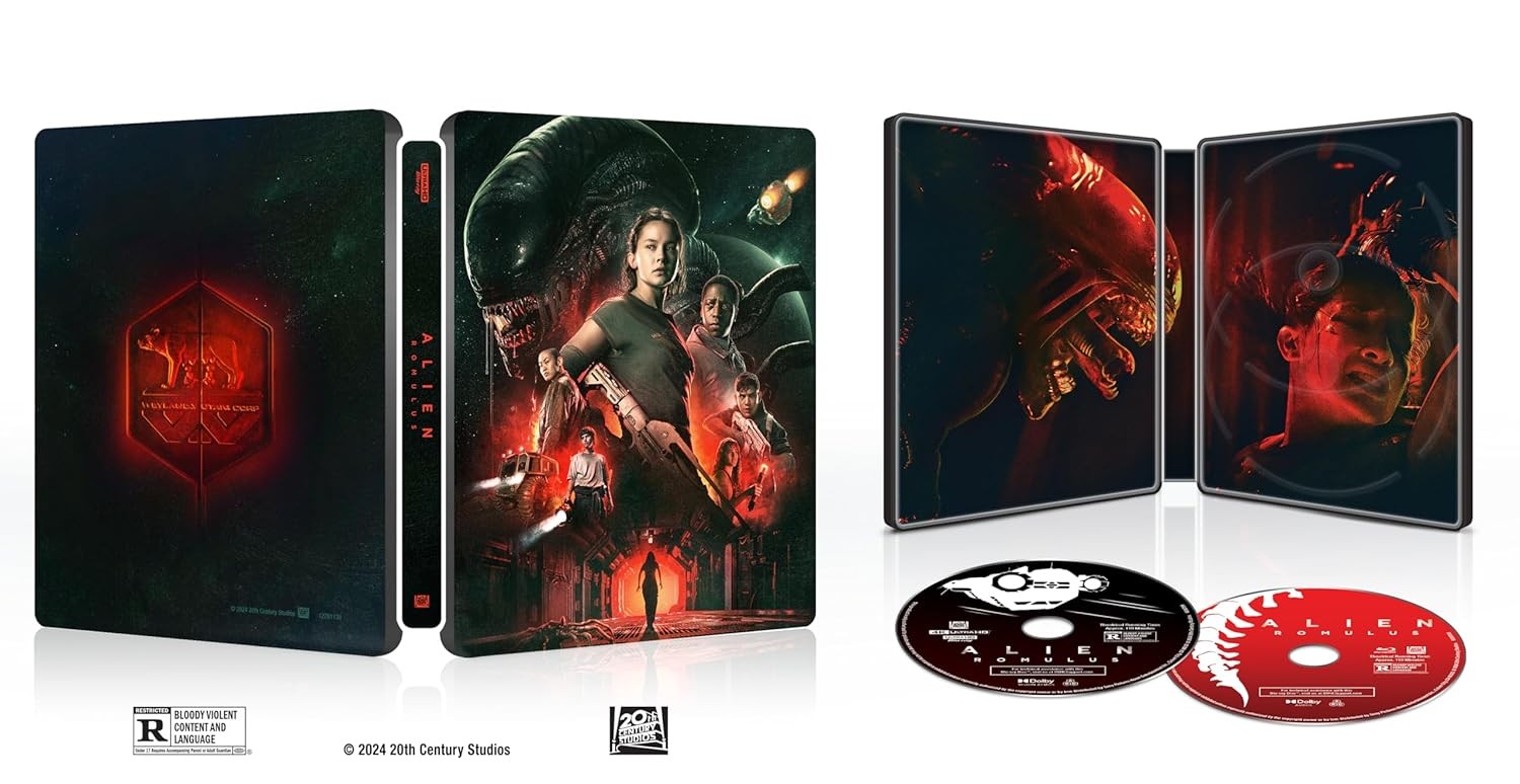 New Steelbook Alien: Romulus (4K / Blu-ray + Digital)