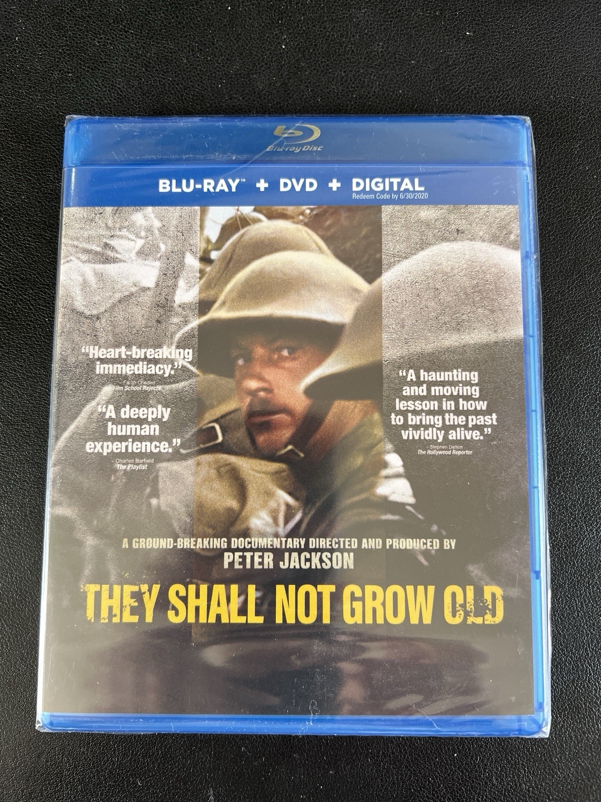 Blu-Ray DVD They Shall Not Grow Old Peter Jackson World War I Documentary TSNGO1