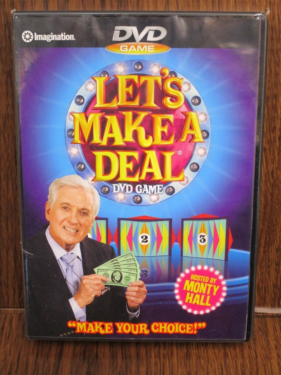 DVD Lets Make a Deal hosted by Monty Hall Interactive Game NEW SEALED