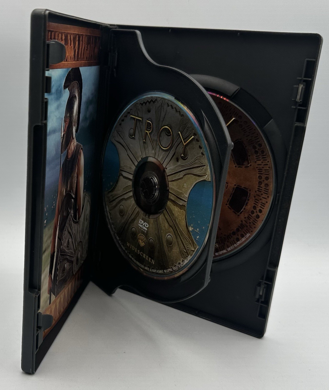 Troy DVD Widescreen 2-Disc Set Brad Pitt Eric Bama Orlando Bloom Brian Cox 2005
