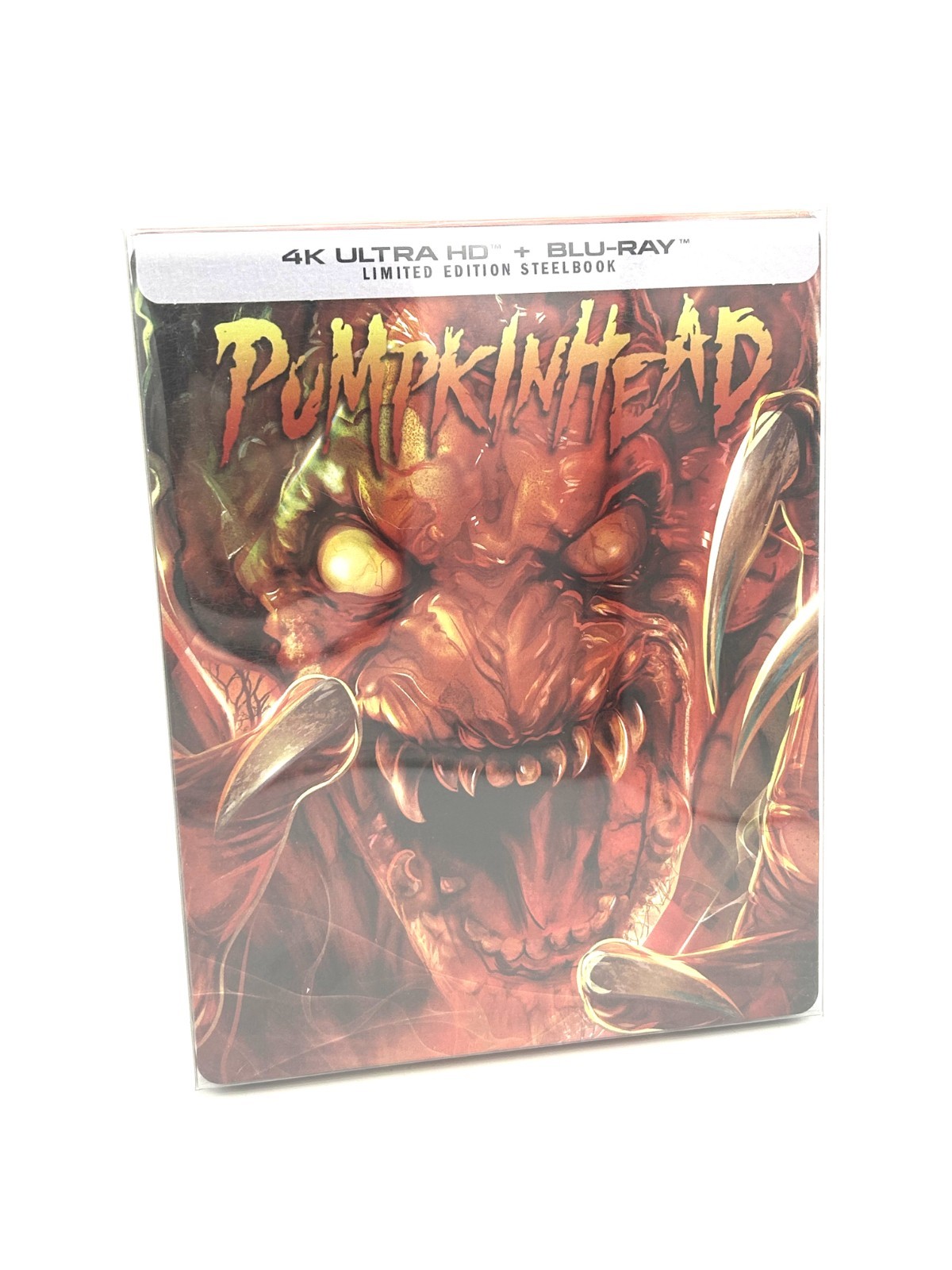 Pumpkinhead (1988, 4K + Blu-ray) Scream Factory 4K Steelbook w/ J-Card & Protect