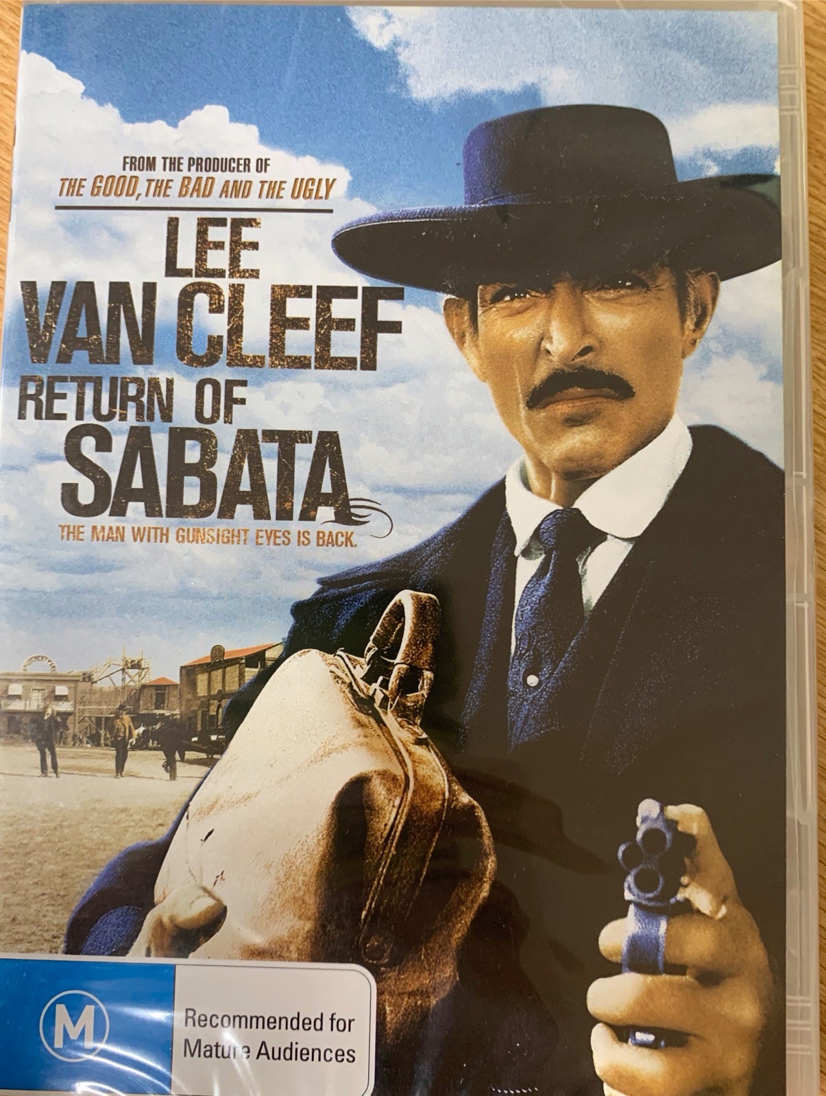 RETURN OF SABATA DVD 1971 Western BRAND NEW! Lee Van Cleef BU:1
