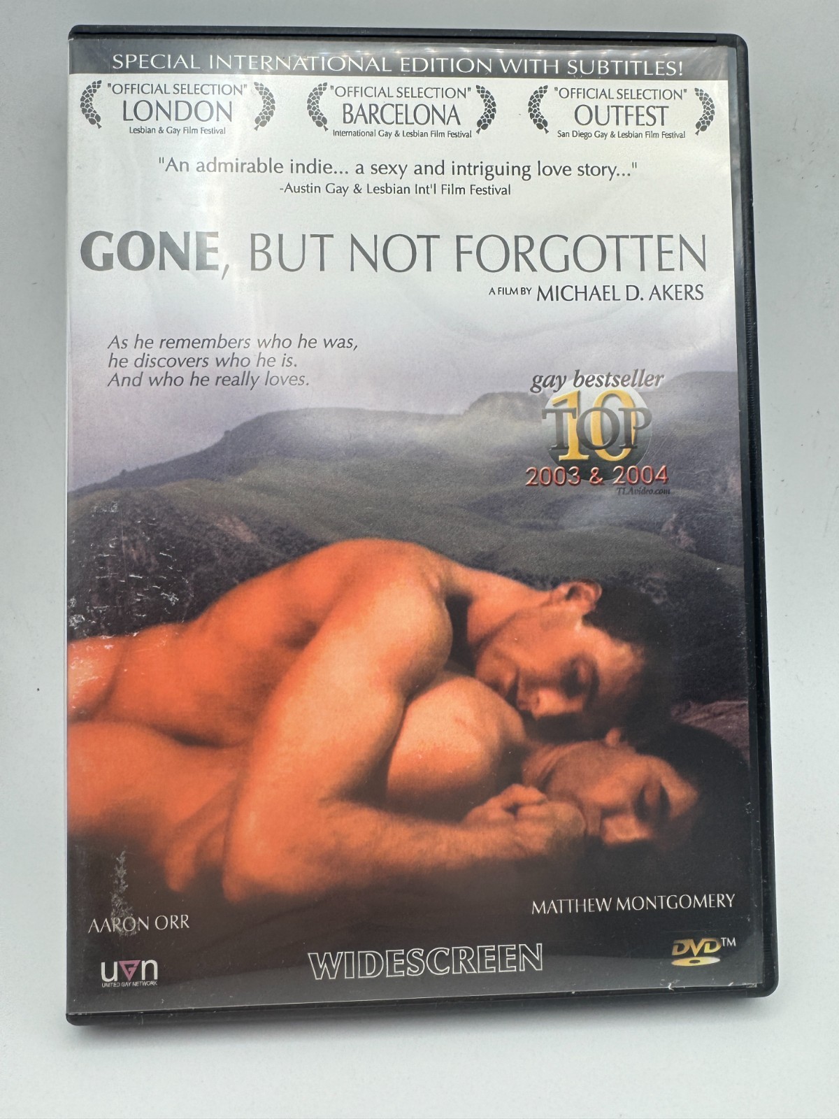 Gone But Not Forgotten (2004) DVD LGBTQ Drama Rare OOP Michael Akers ~ LIKE NEW!