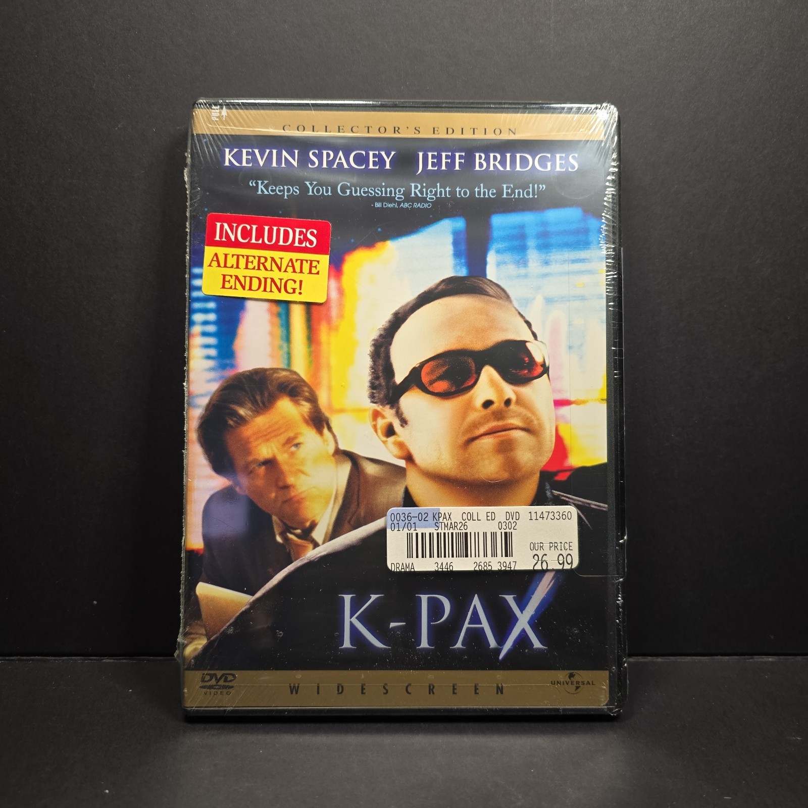 K-Pax (DVD, 2001) NEW, Sealed Free Shipping!