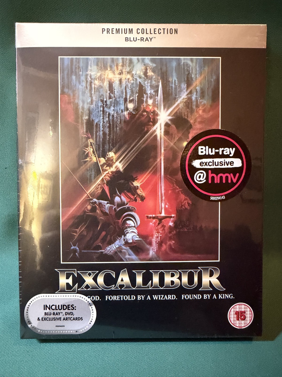 Excalibur (HMV Premium Collection Exclusive) Sealed – blu-ray and DVD – Region B
