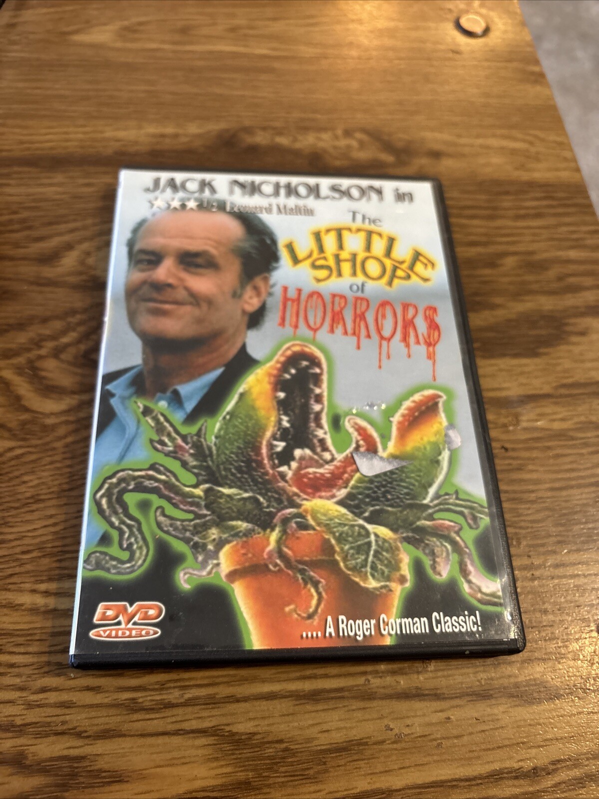 Little Shop of Horrors DVD Jack Nicholson, Roger Corman Classic! B&W 72 Min.