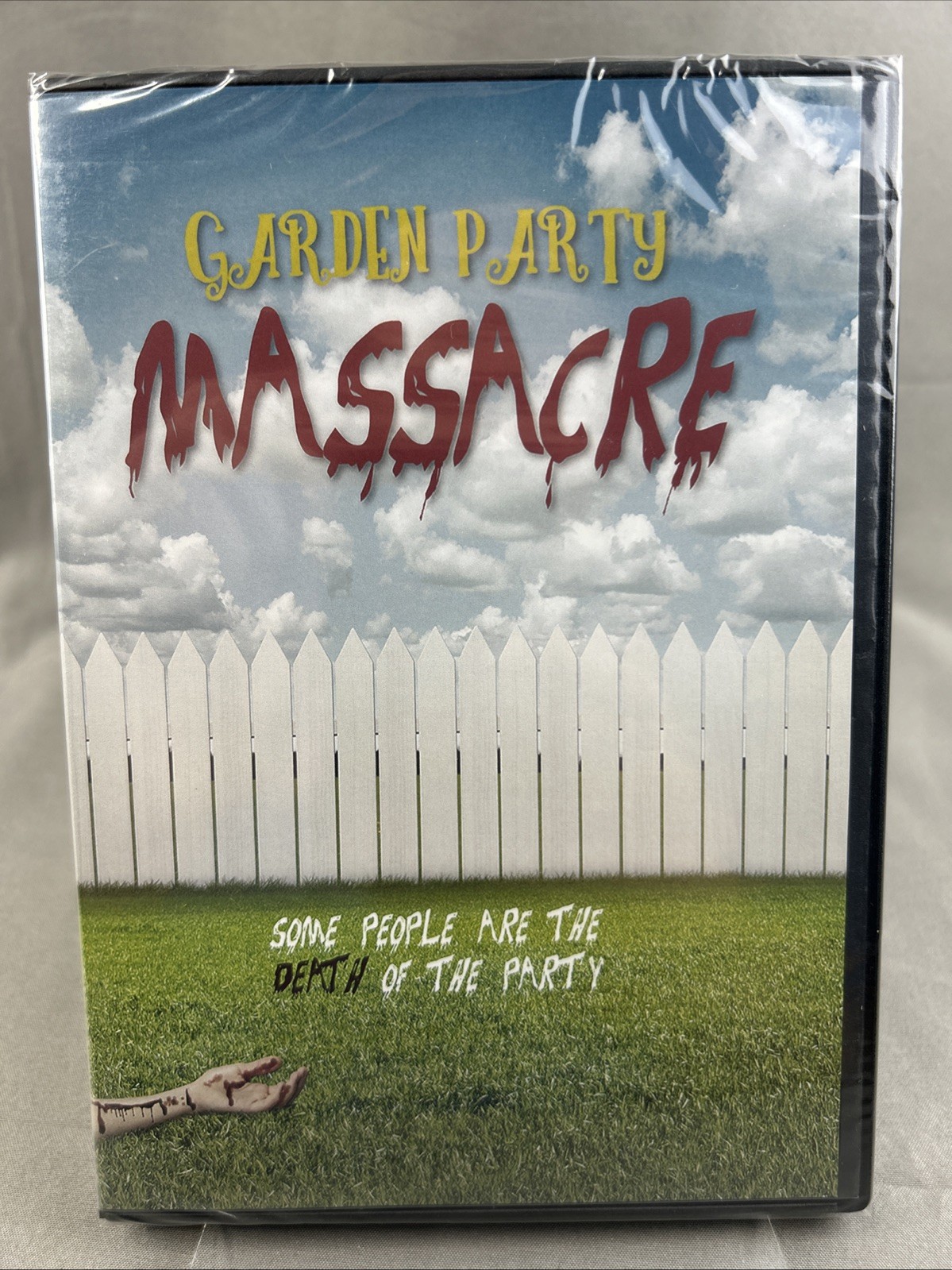 GARDEN PARTY MASSACRE (DVD, 2018) Indie Horror Comedy NIB NEW SEALED