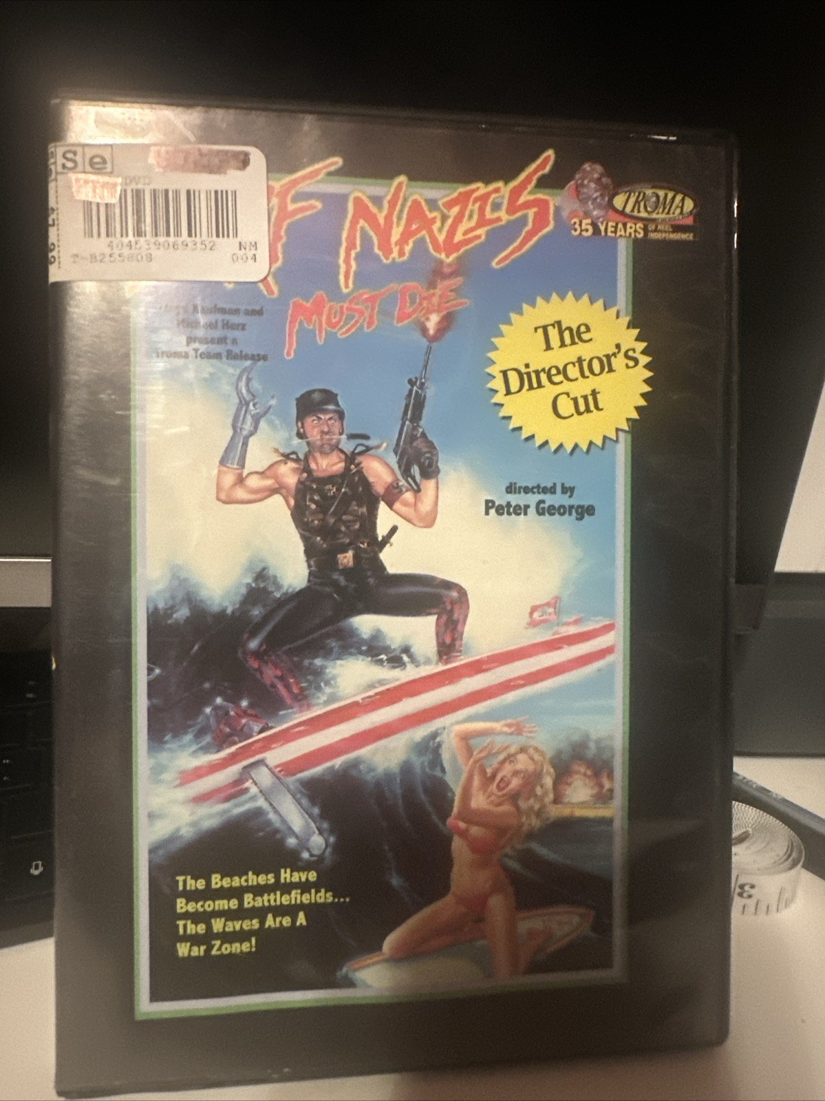 Surf Nazis Must Die (DVD, 1987) Director’s Cut Troma Cult Action Comedy Horror