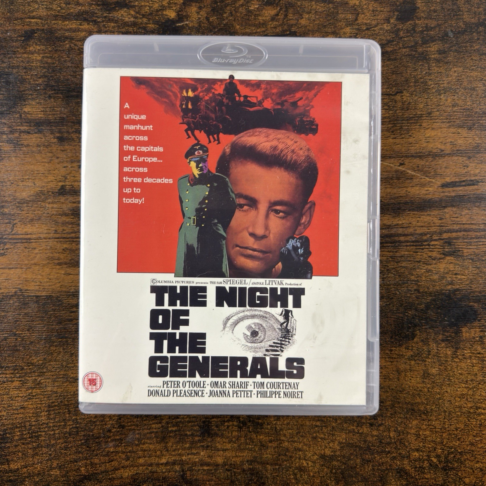 The Night of the Generals Blu-Ray Eureka Classics Release Rare UK Release