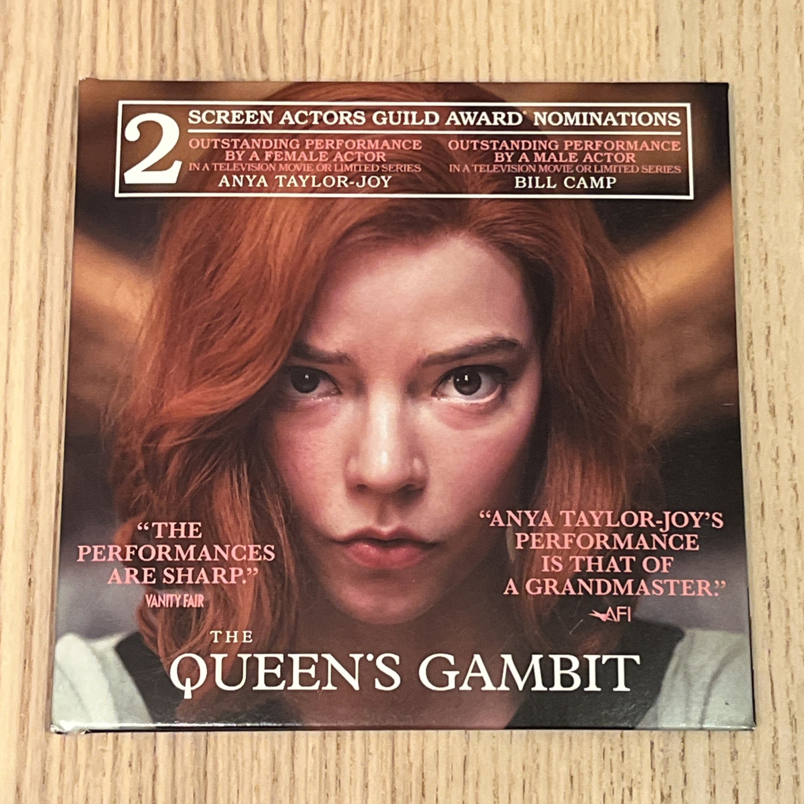Queens Gambit FYC promo DVD 2-Disc Set Anya Taylor