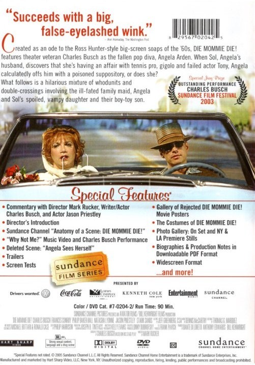 Die Mommie Die! DVD / Jason Priestley / Gay Interest / LGBTQ+